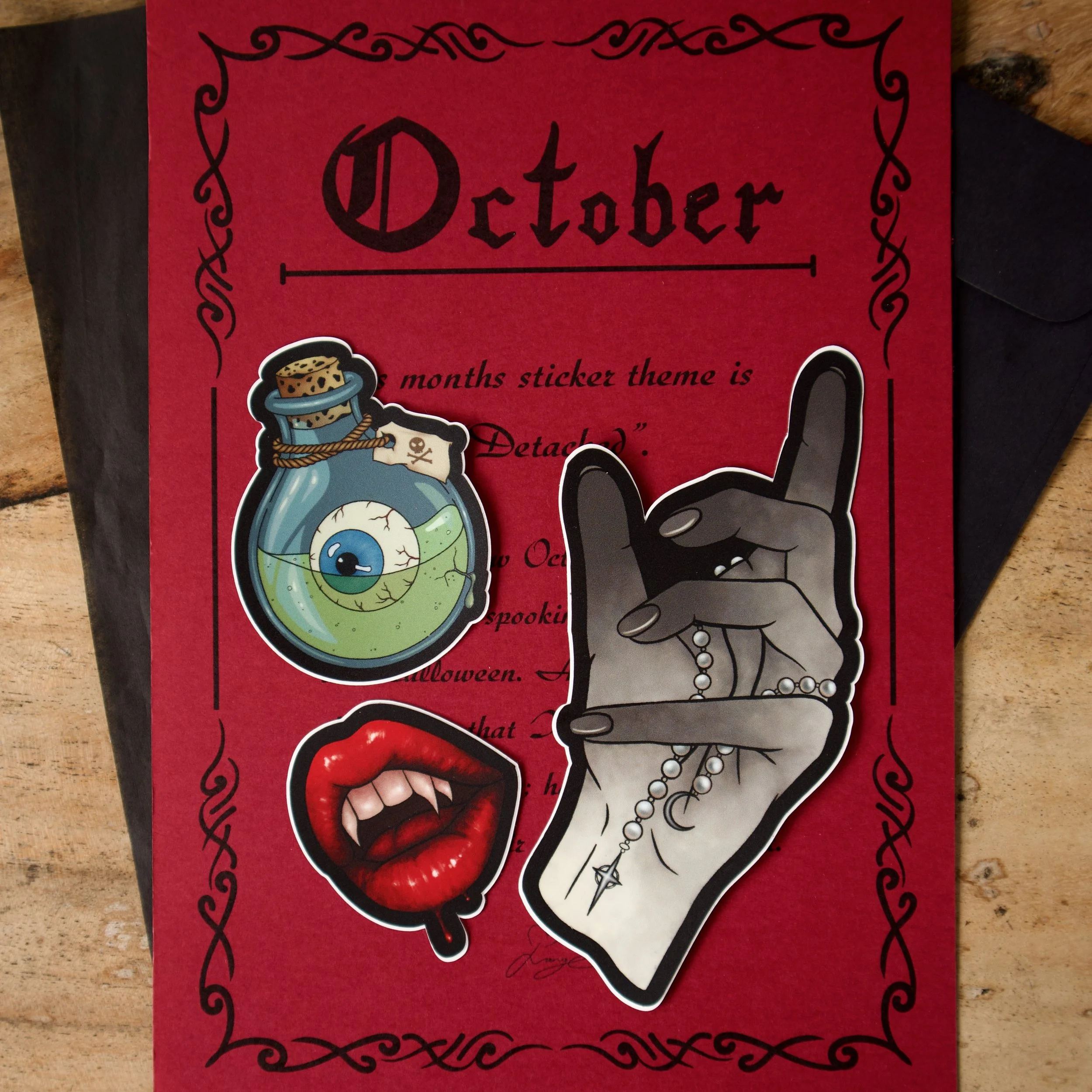October Stickers