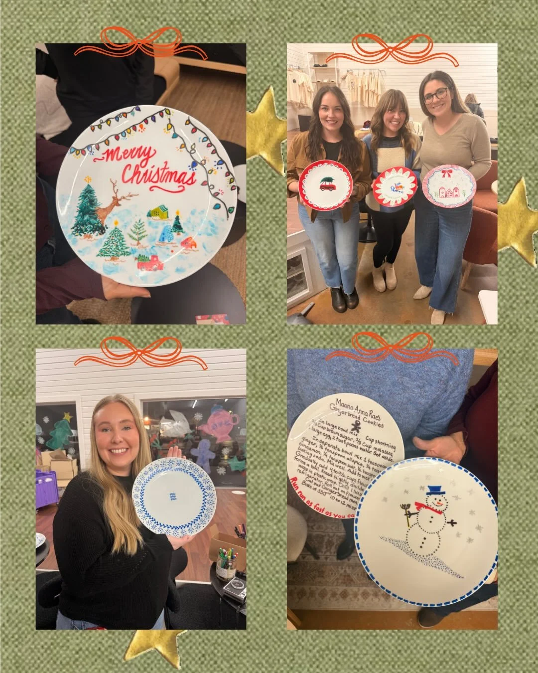 A moment for the plates!!!!! Give these gals a porcelain paint marker and all of a sudden they are ARTISTS creating the dreamiest of plates! 10/10😉 

#boise #boiseevents #craftclub
