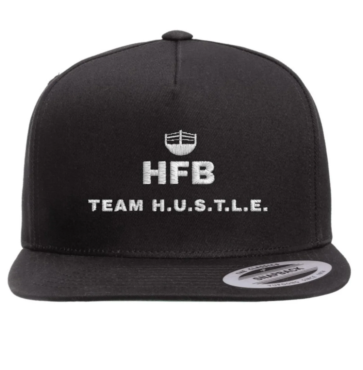 Team H.U.S.T.L.E. Authentic Snapbacks available! 
Only for in-person purchases at private training studio. 

Limited stock available so pick yours up at your next scheduled session or visit with us! 

We have big plans ahead of us. We wear our gear p