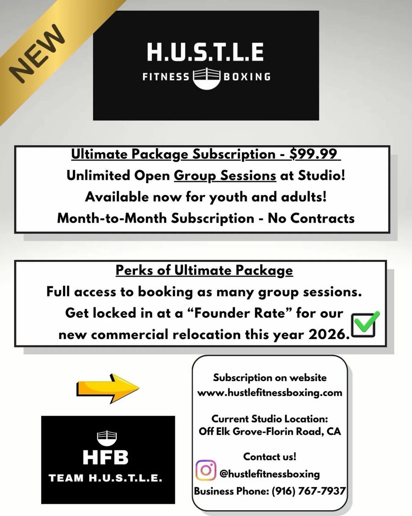 Unlimited package for unlimited group sessions for youth and adults ✅ 

We are moving forward with plans at our new commercial location and transitioning to offer group sessions for an &lsquo;unlimited package rate&rsquo;👌

Come join and subscribe f