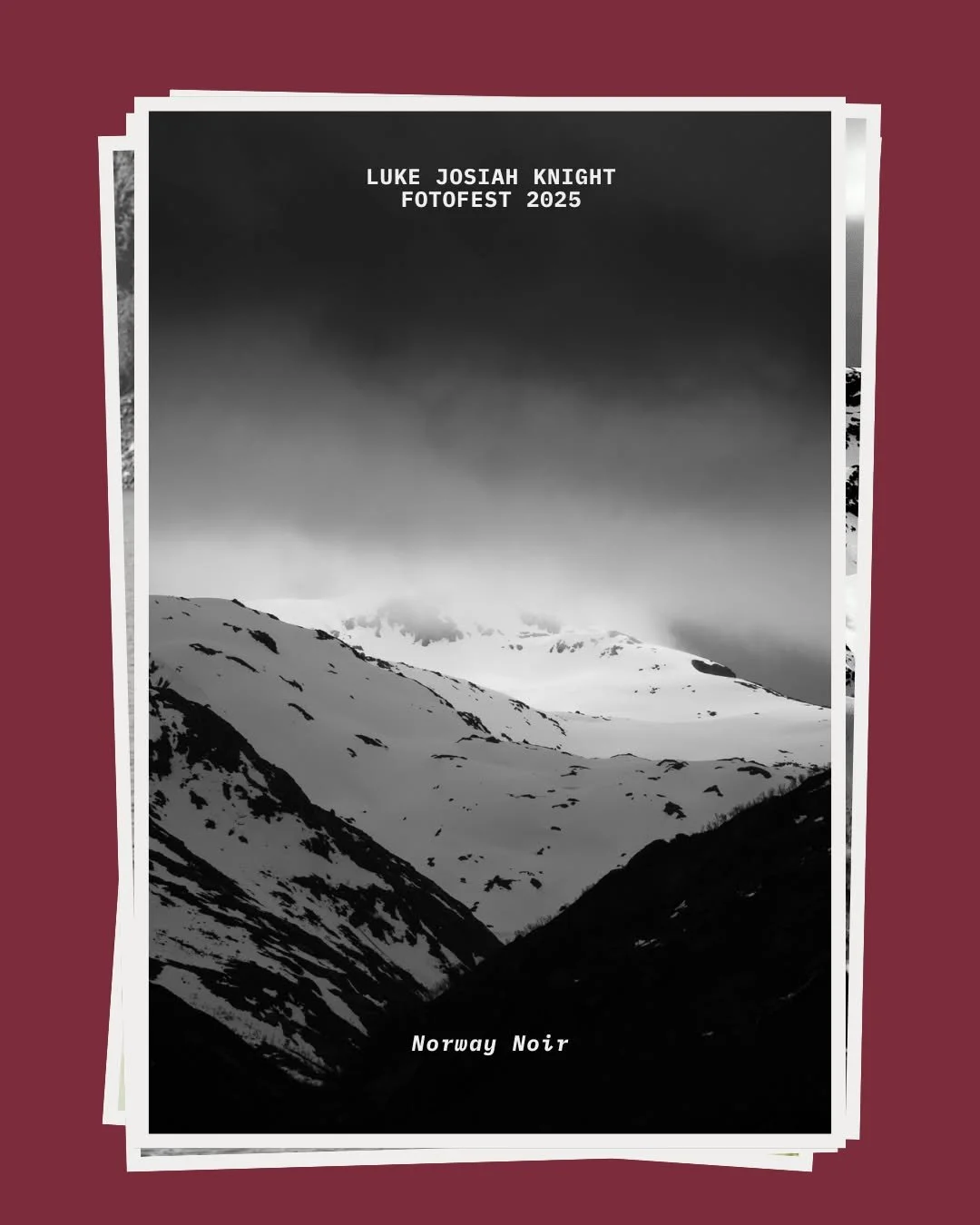 Big mountains, big views.  Norway Noir.
Exhibiting @thedepartmentnapier as part of @fotofest_hawkes_bay 2025!