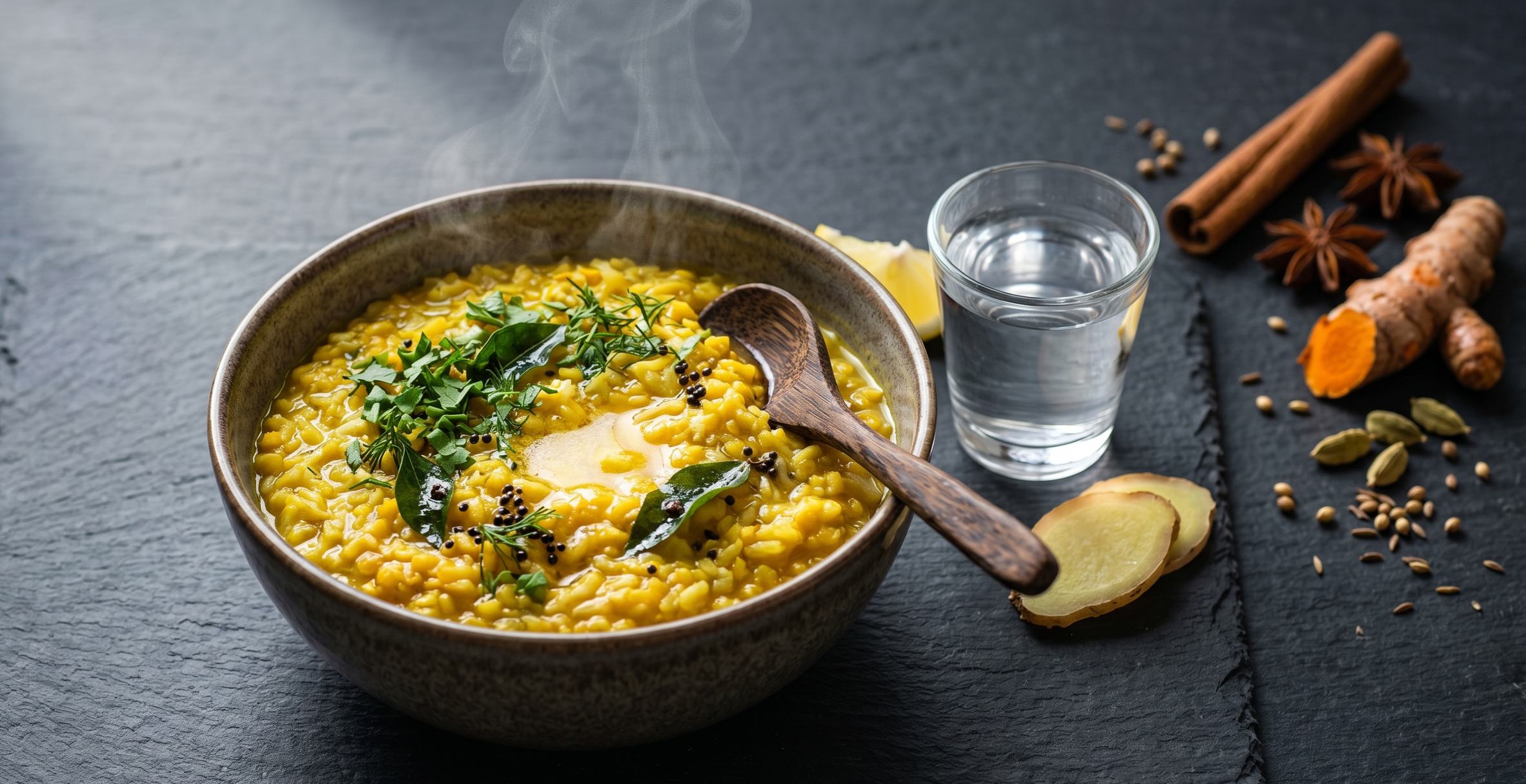 A nourishing array of whole foods illustrating how to decode your digestive fire, or Agni, to achieve peak vitality and heal the gut-brain connection.