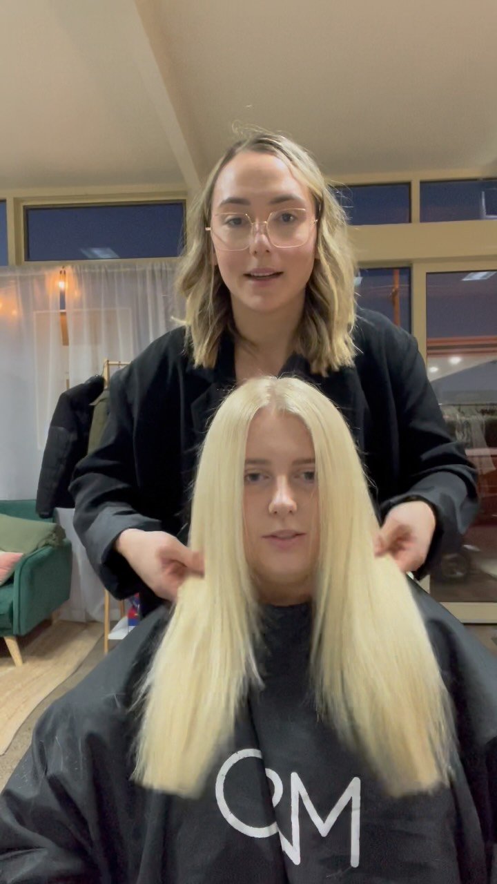 Another day another blonde this time in my new location . #hair #blondehair #colachairdresser #creamyblonde #blondespecialists #hairgoals #newloaction #colac