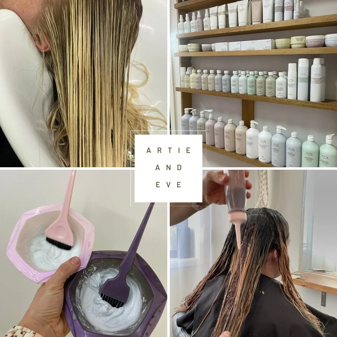 Artie and eve have got some appointments left this week.
12:45 for foils toner and cut or 2:30 for all over colour or regrowth and cut.