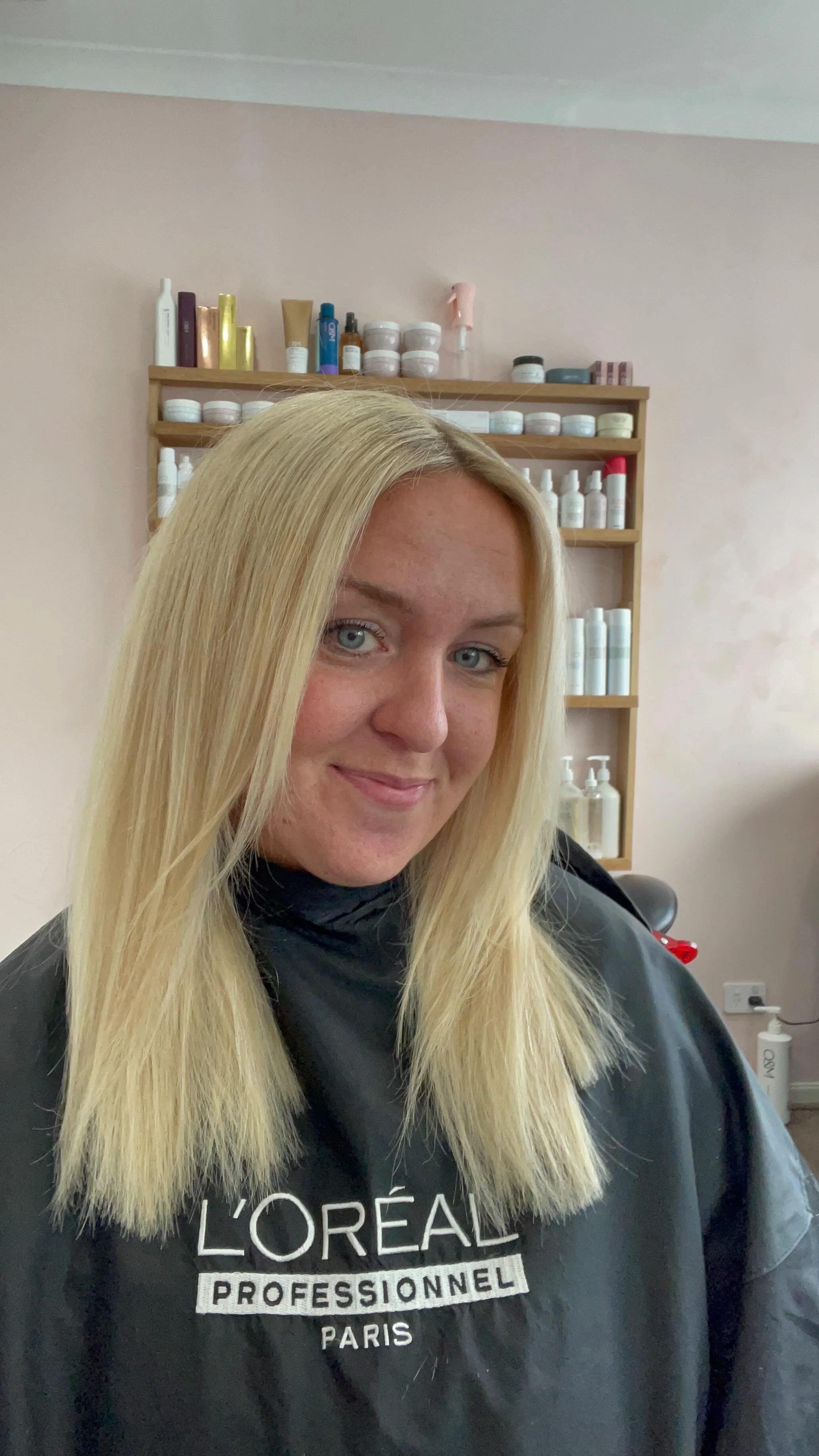Loving a bright warmer blonde .
ππ«ΆππΎπ»π‍βοΈ
#hairgoals #warmblonde #trending #fyp #hairtok #explore