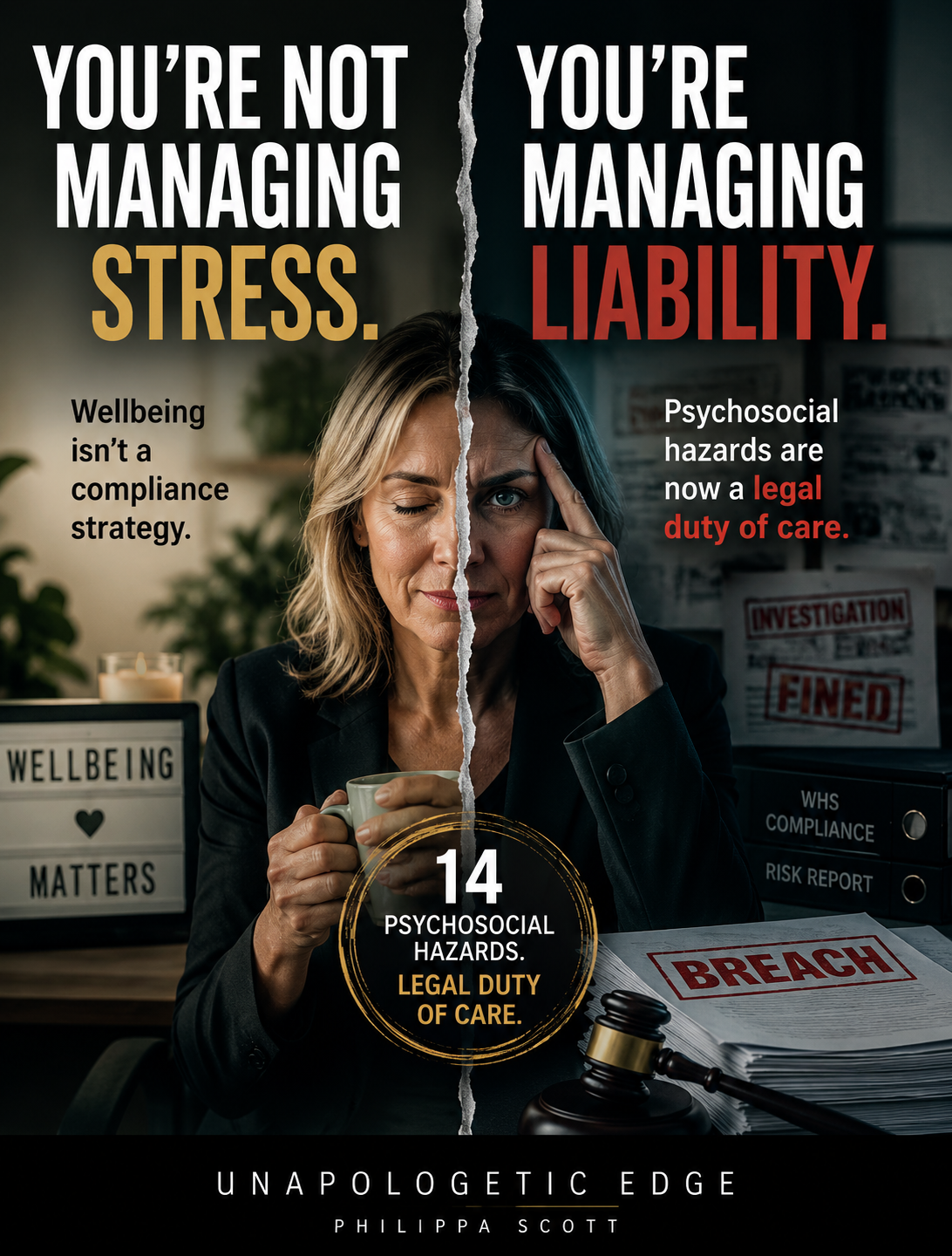 You're Not Managing Stress. You're Managing Liability.