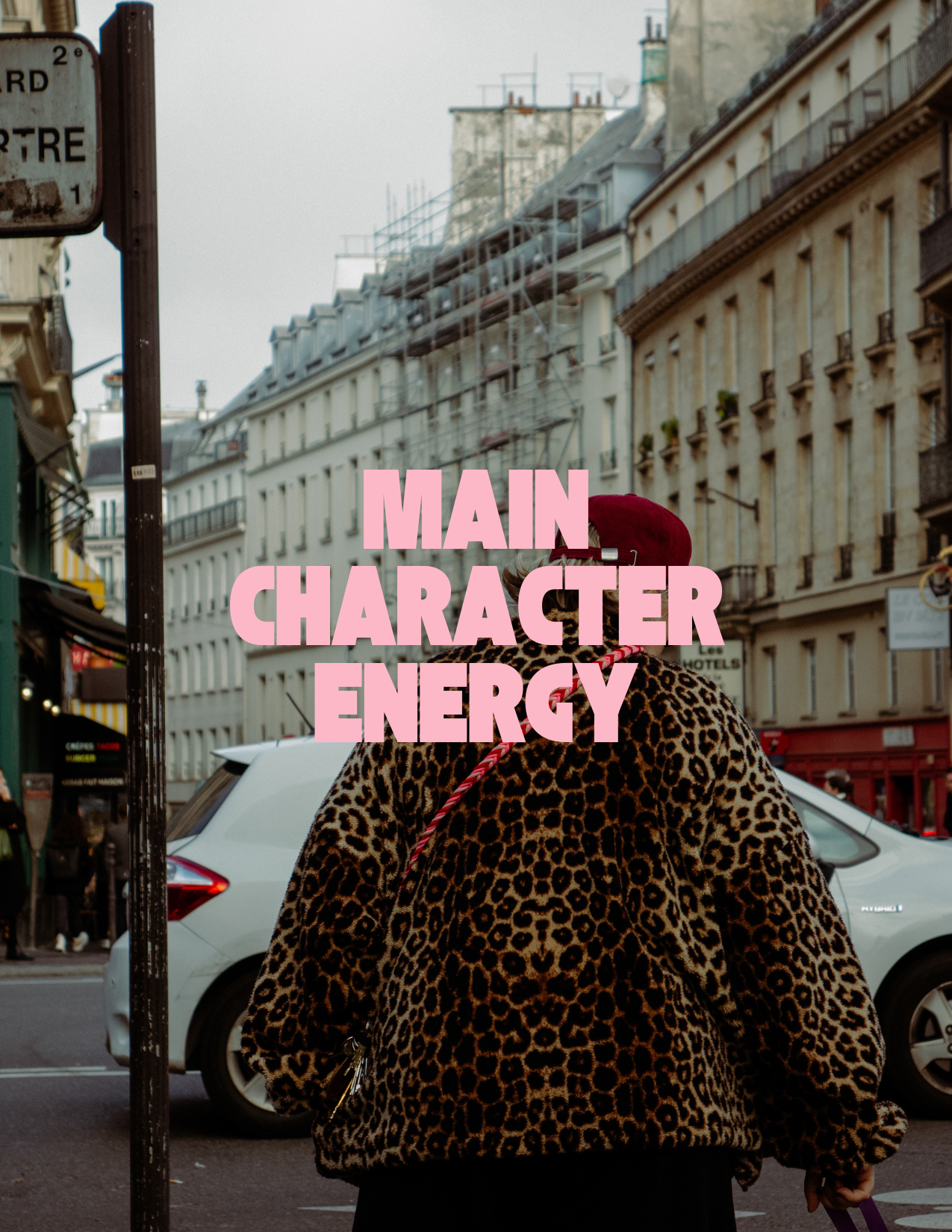 Main Character Energy ~ Postcard