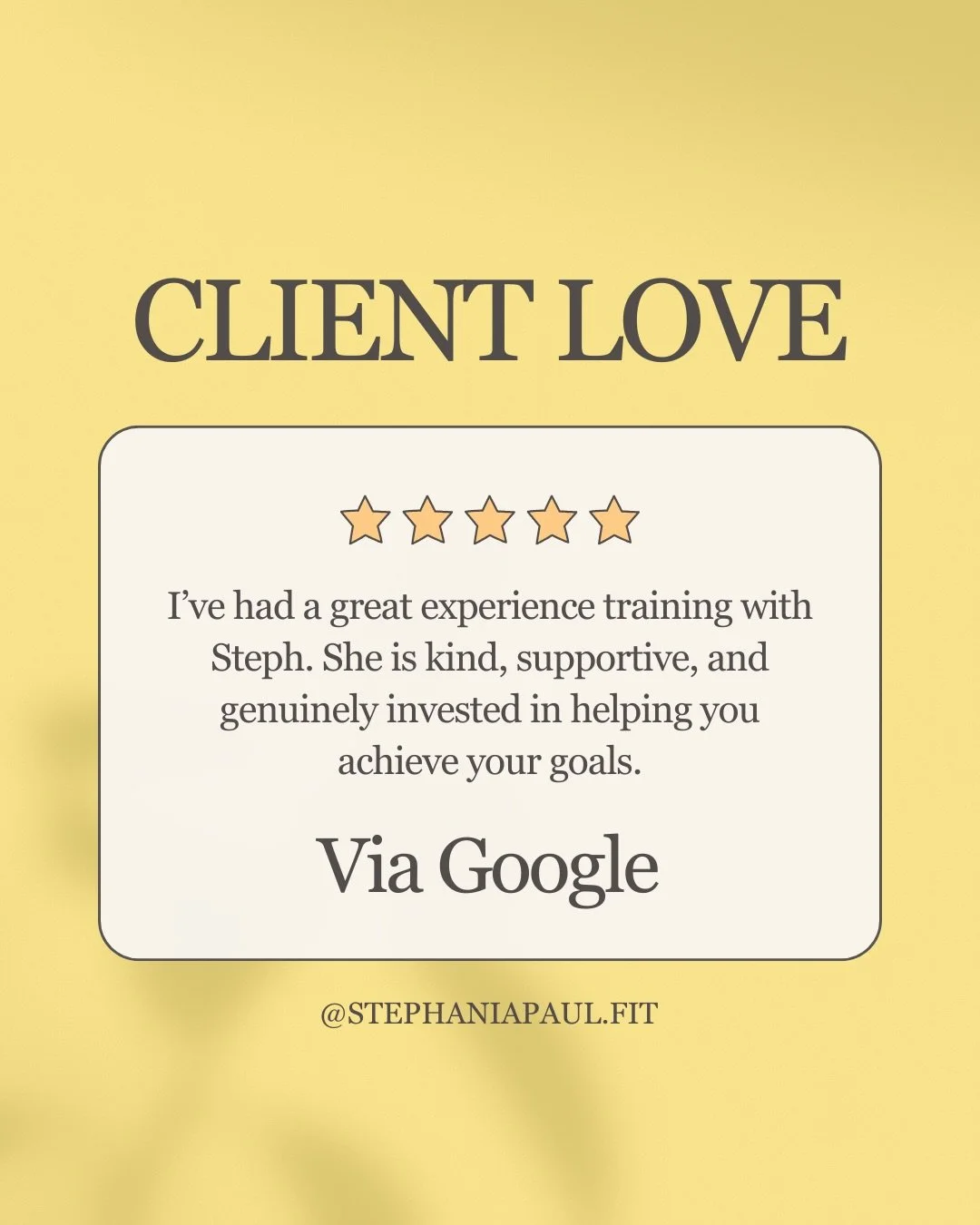 Thank you for the support 💛 #fitness #trainer