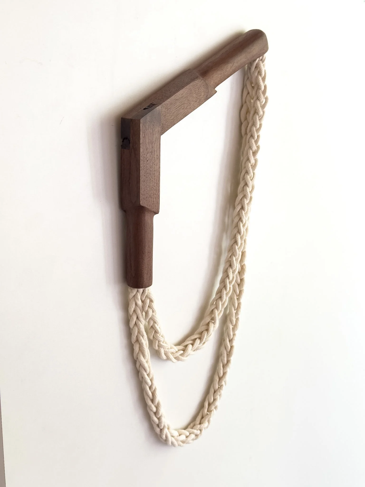 left perspective of minimalist wall sculpture | Link Series | Ana Salazar Atelier.jpg