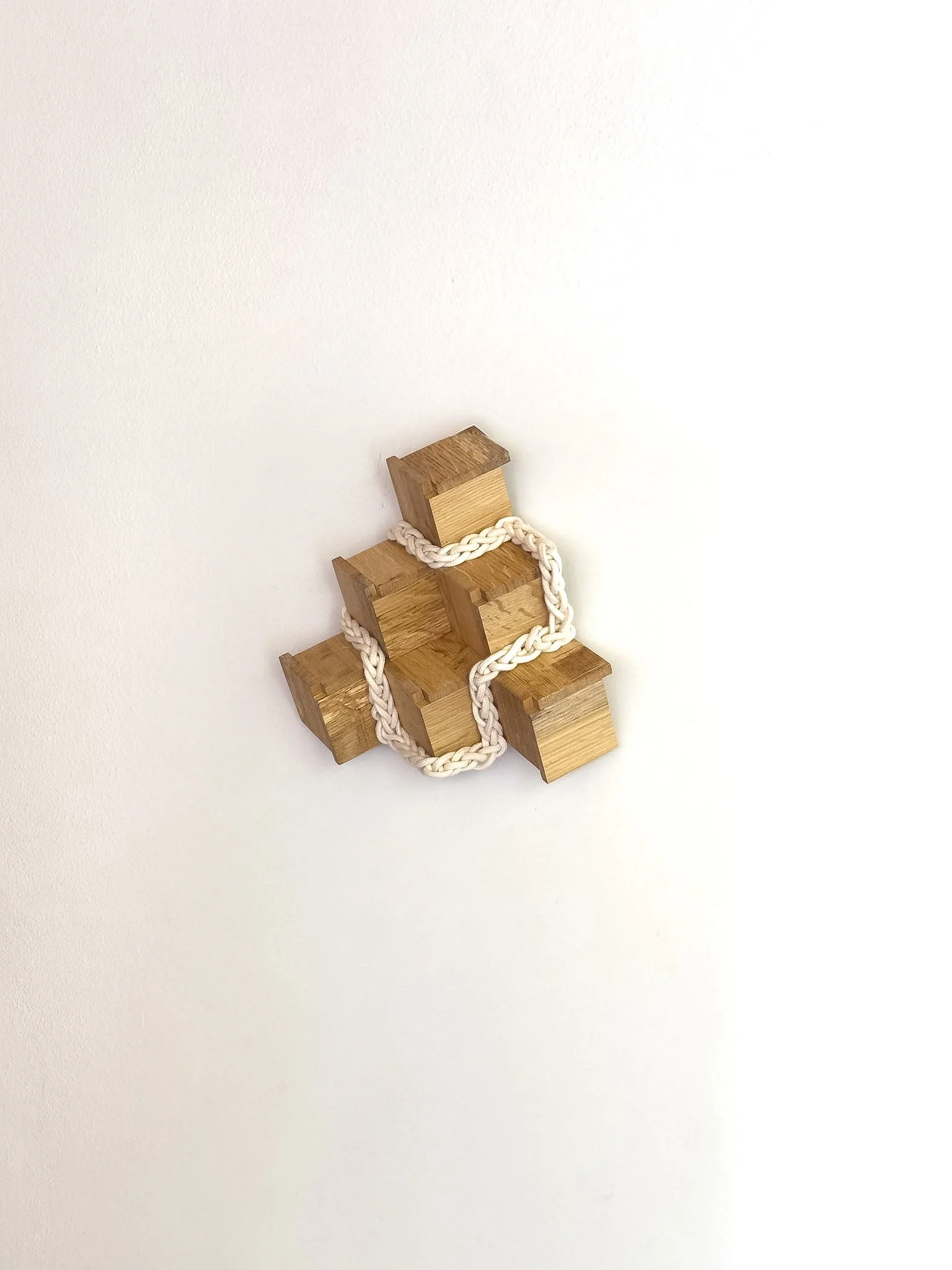 right perspective of triangle geometric wall relief | Cubic Series | Ana Salazar Atelier.jpg
