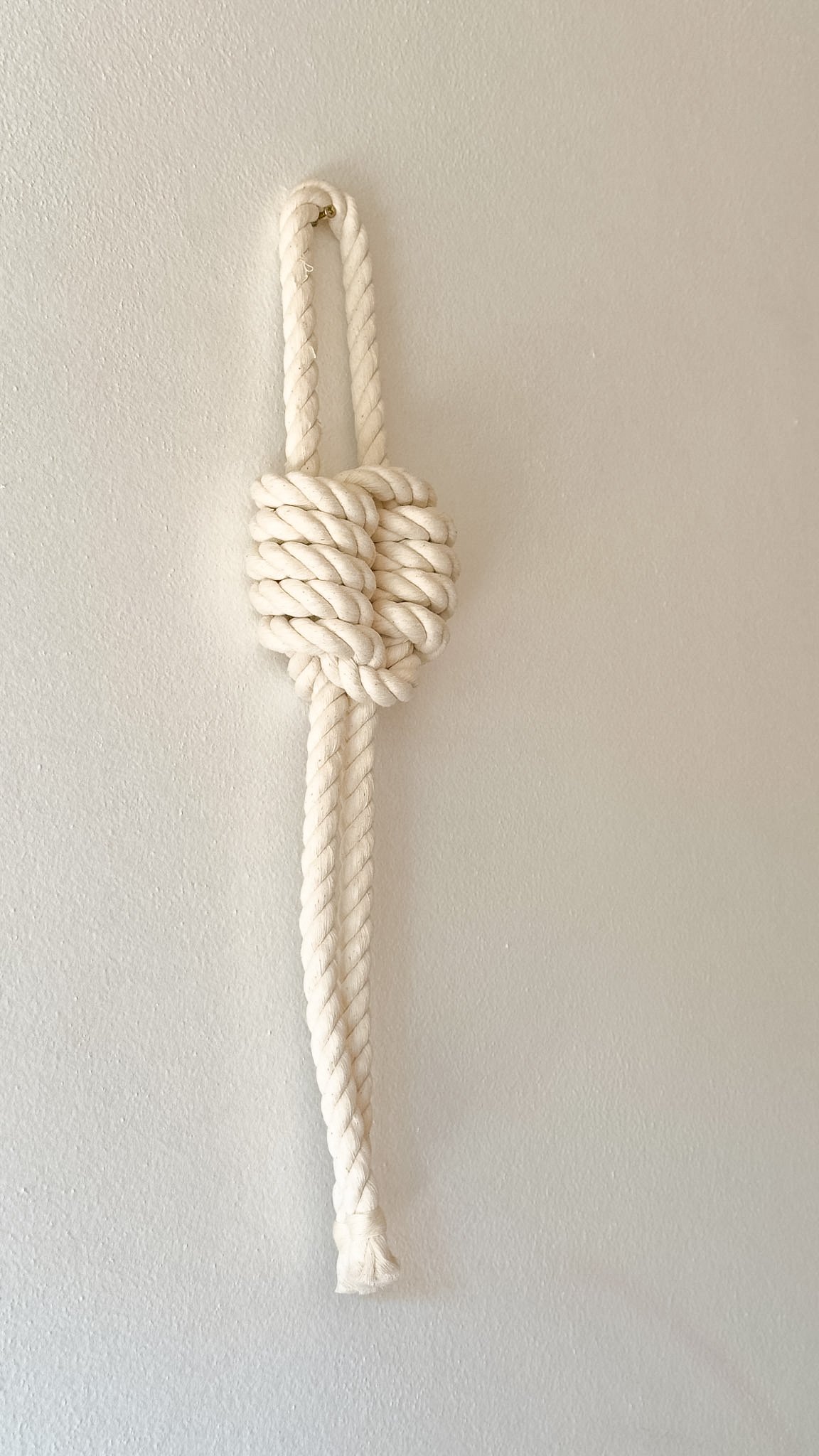 left perspective of large sculptural Padlock knot | Ana Salazar Atelier.JPG