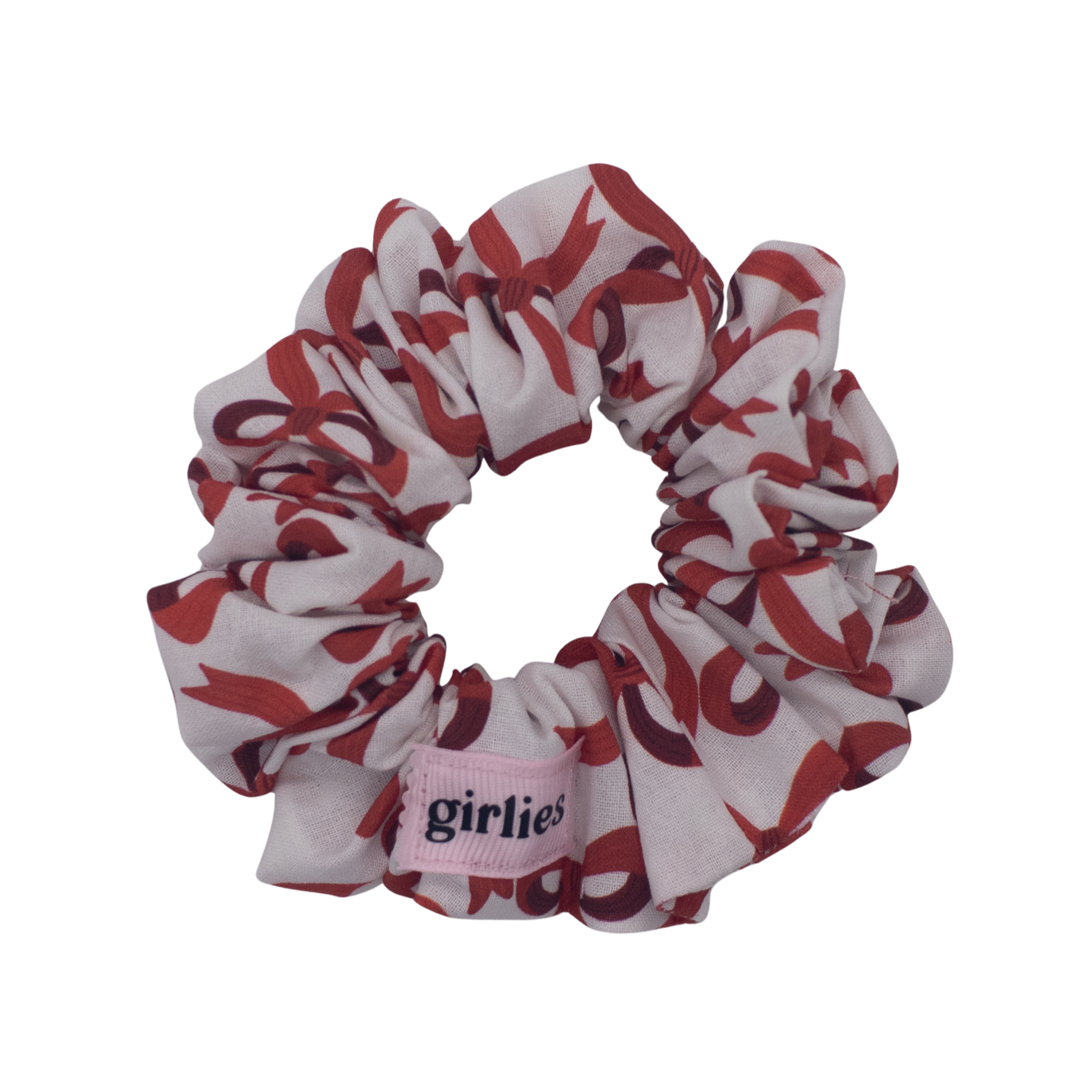 Red Bow Scrunchie