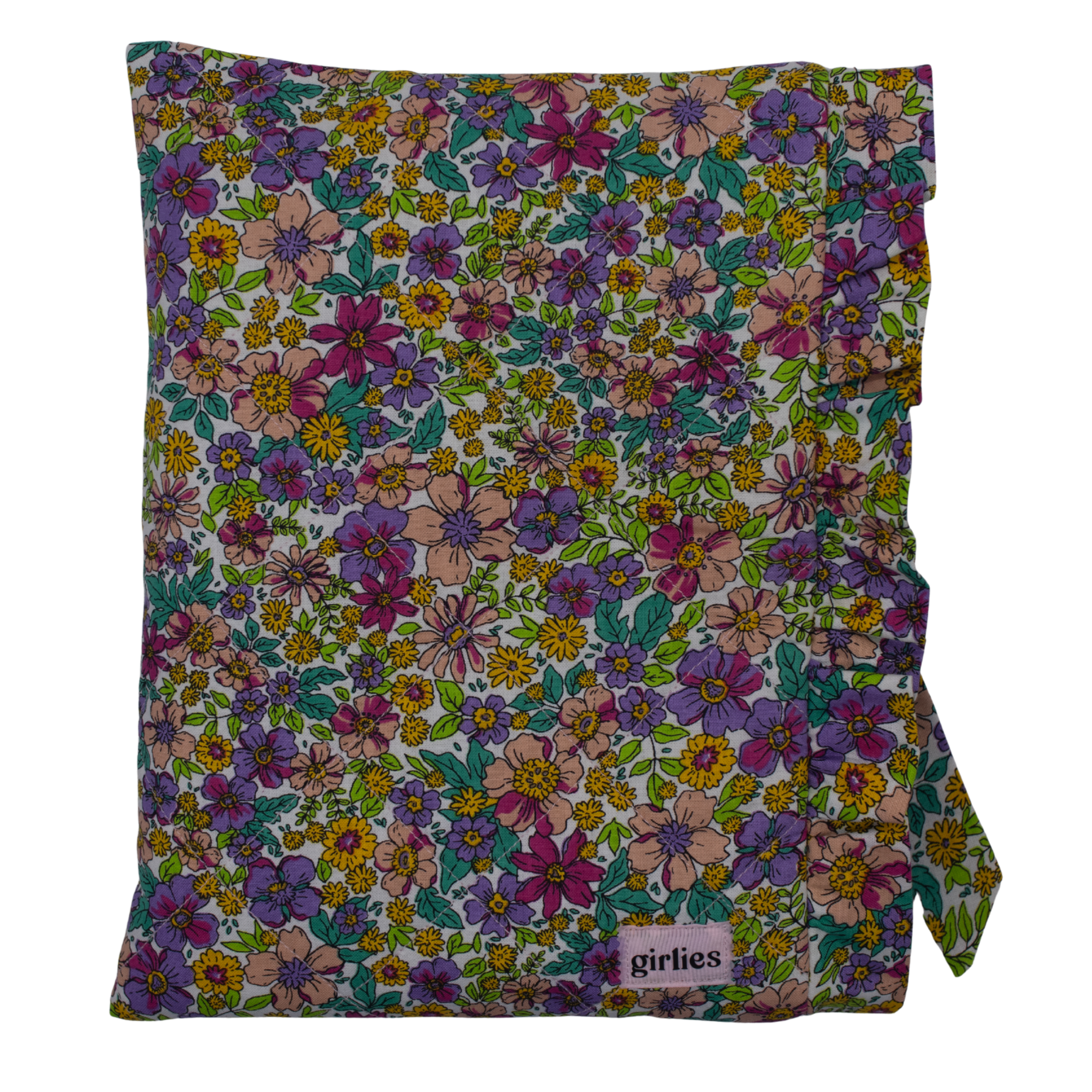 Retro Floral Book Sleeve