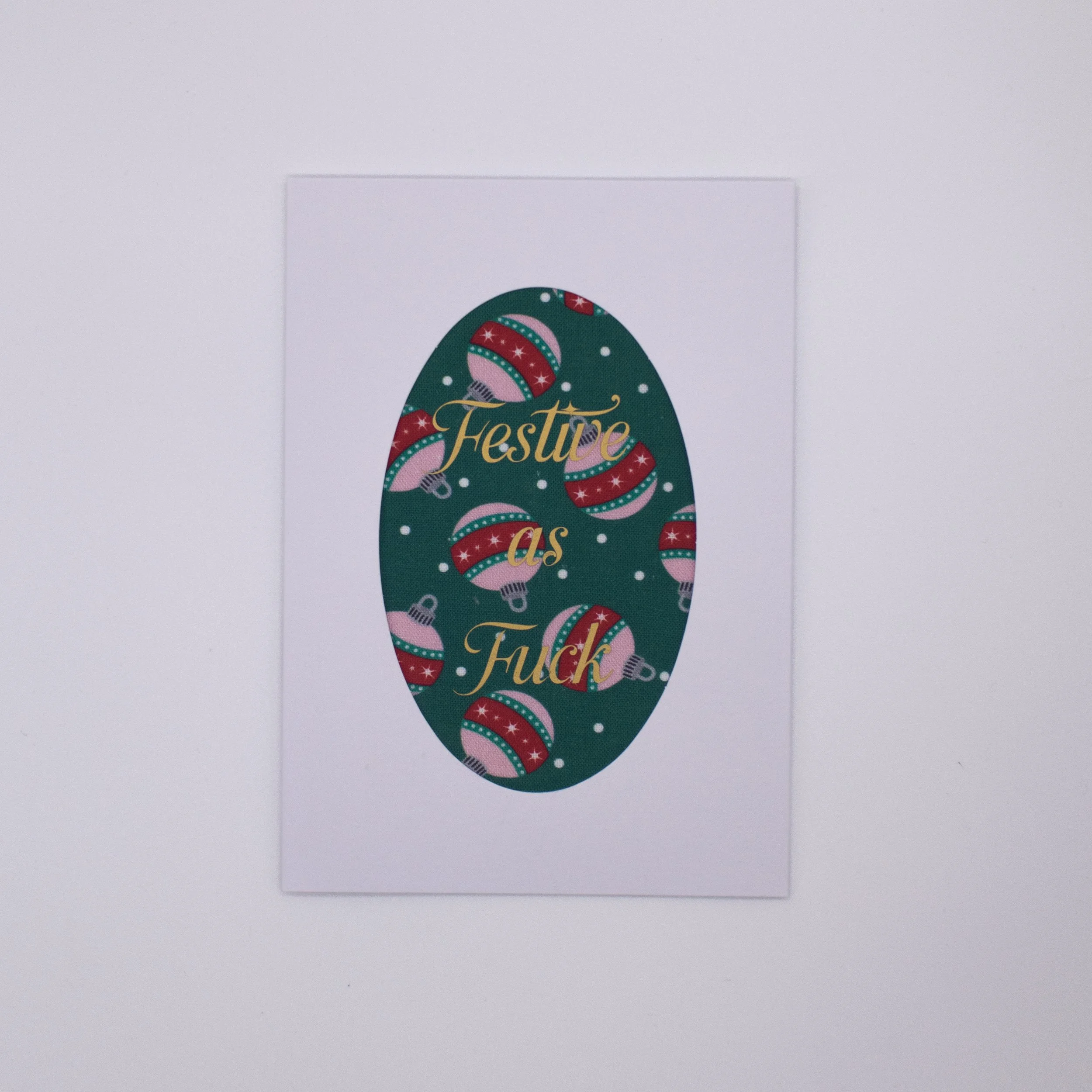 Festive AF - Greeting Card