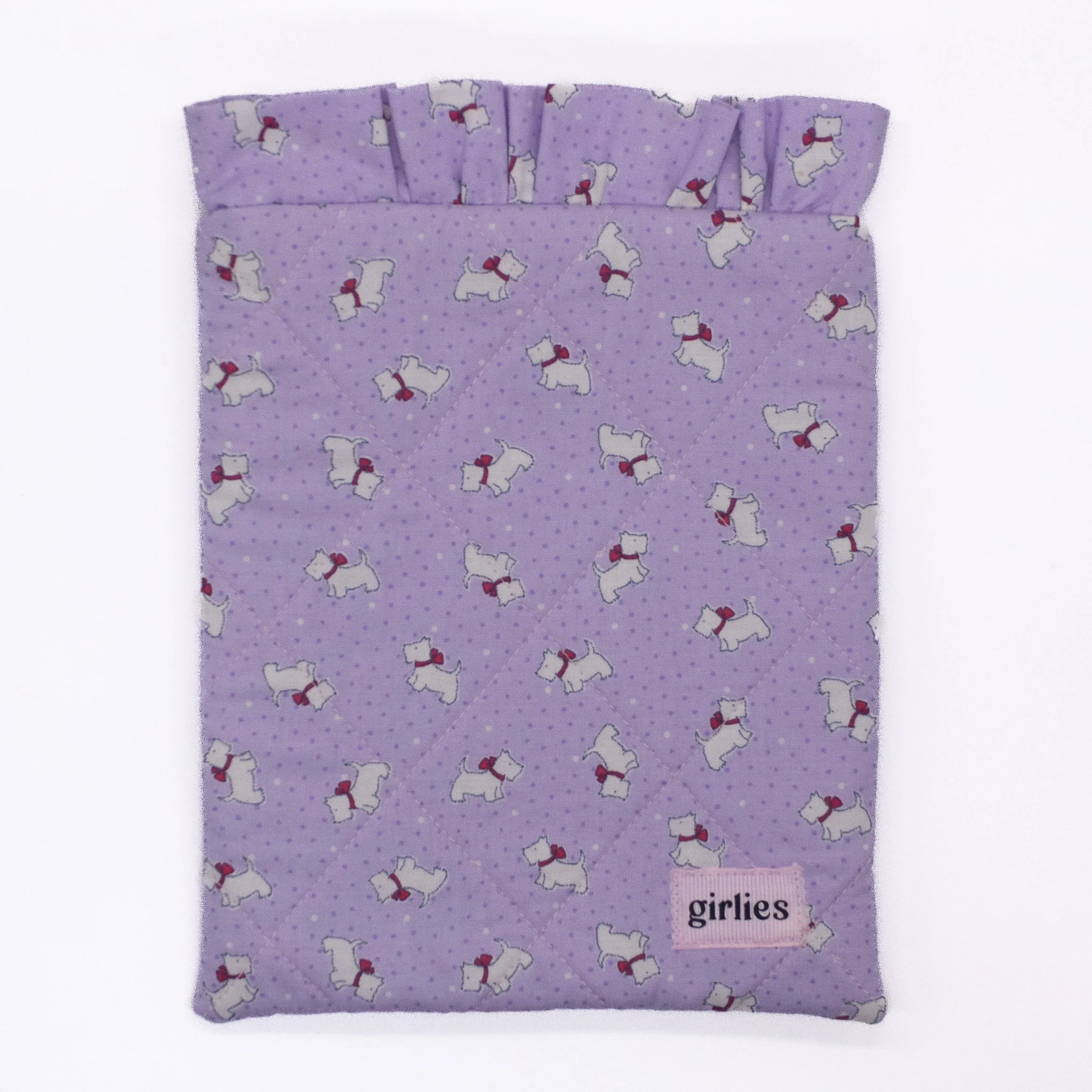 Purple Scottie E-reader Sleeve