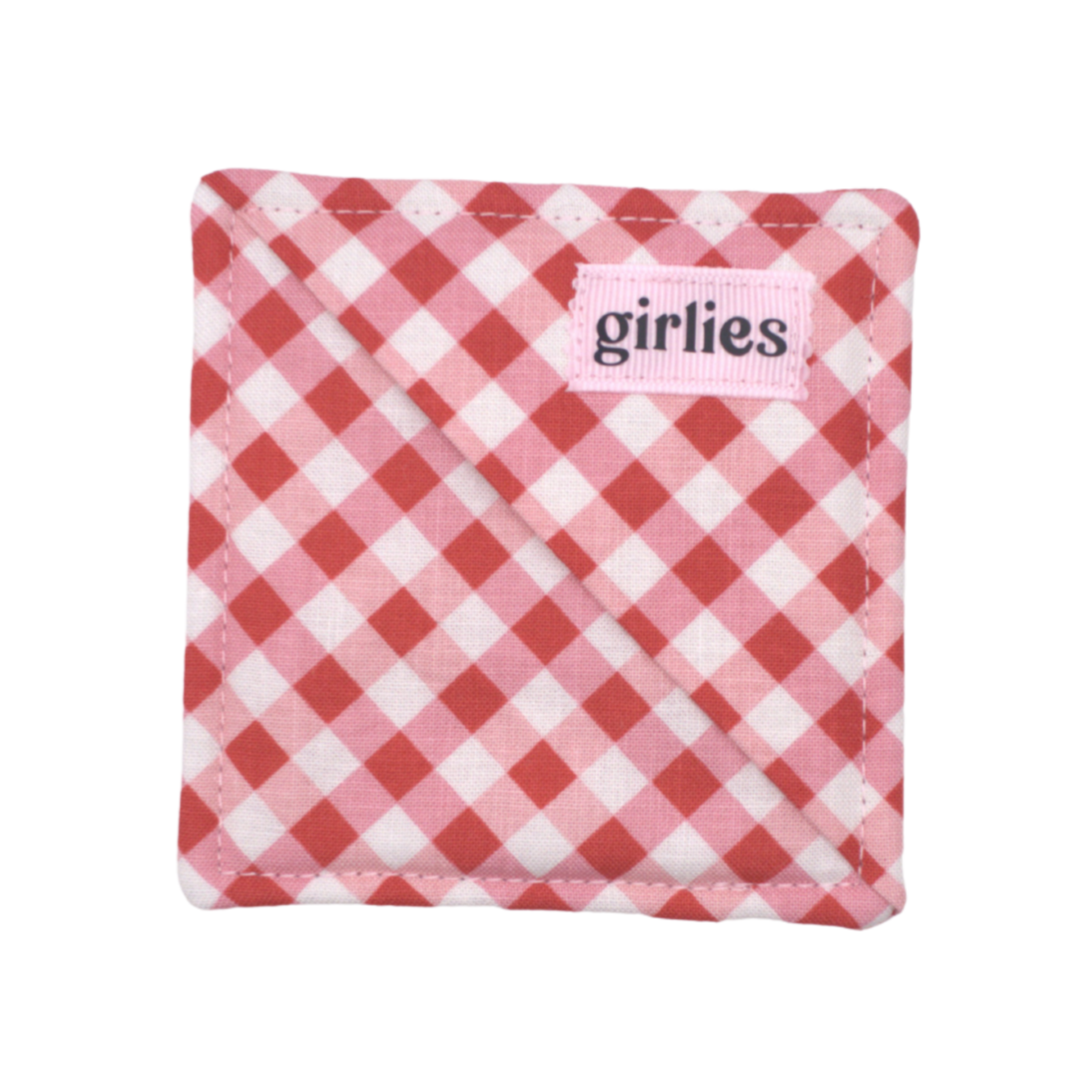 Galentines Gingham Bookmark