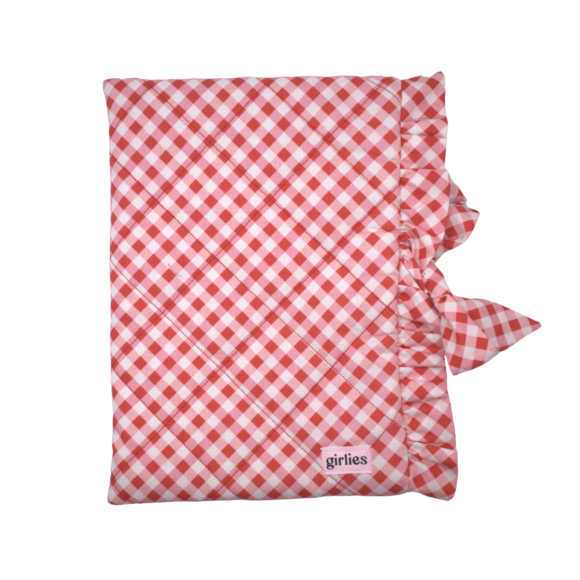 Galentines Gingham Book Sleeve
