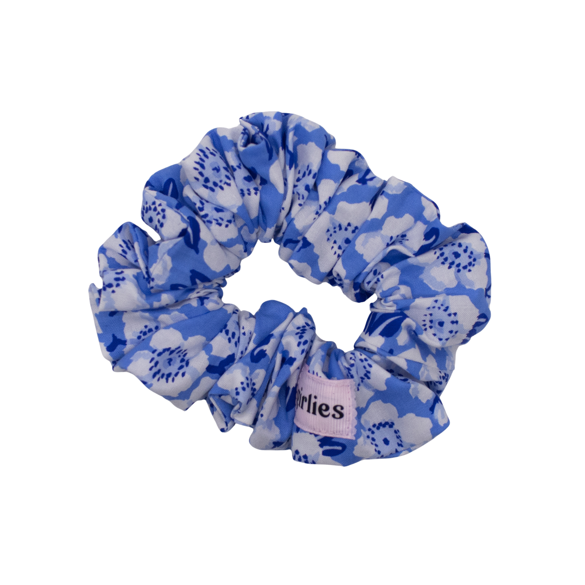 Vintage Blues Scrunchie