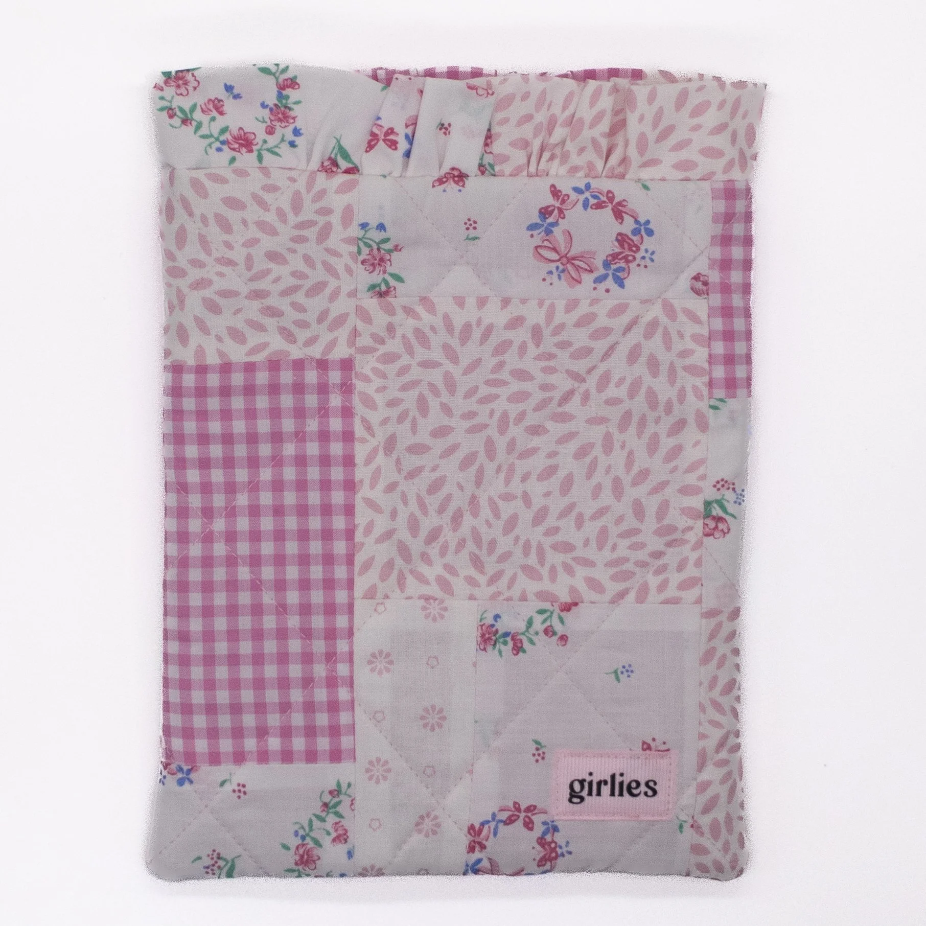 Pink Patchwork E-reader Sleeve