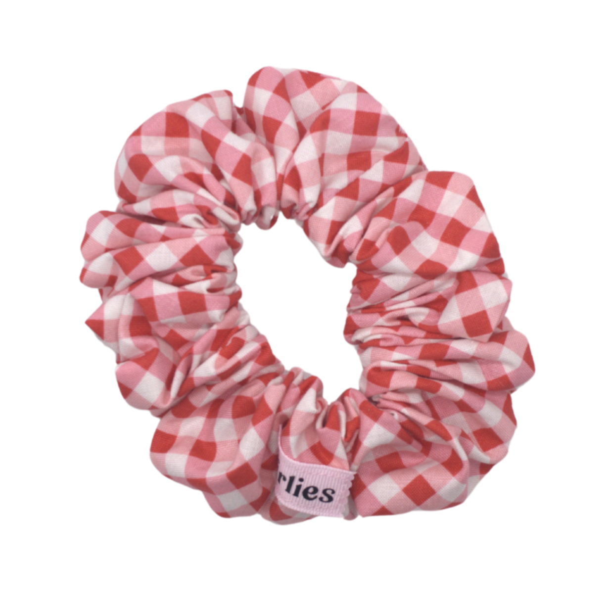 Galentines Gingham Scrunchie