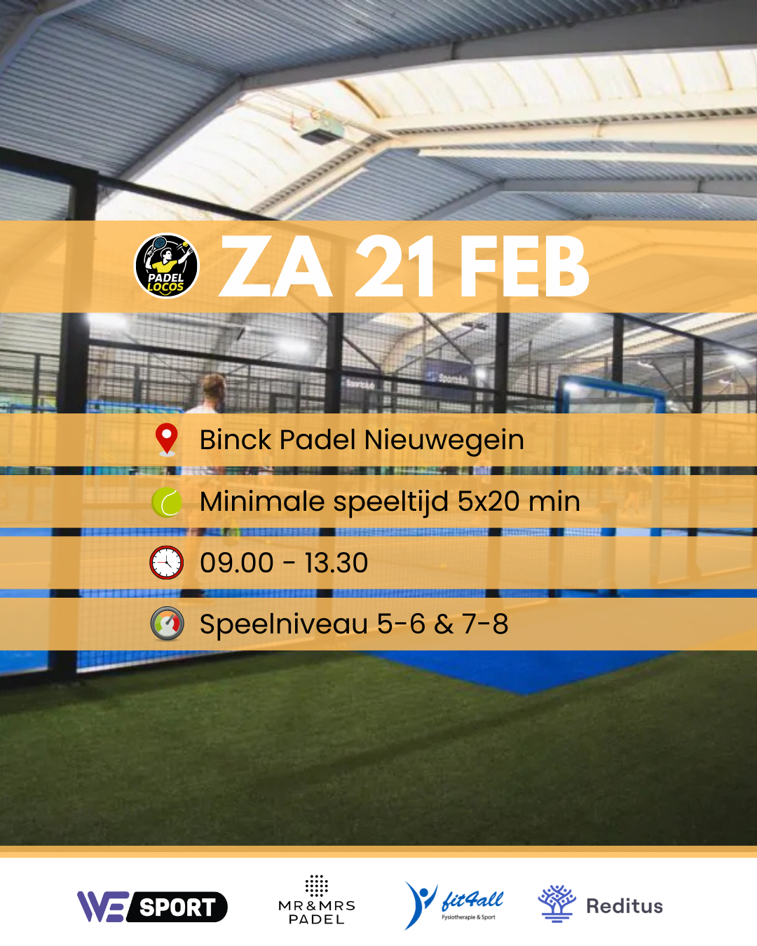 Binck Padel Nieuwegein (KNLTB 5-6 &amp; 7-8)