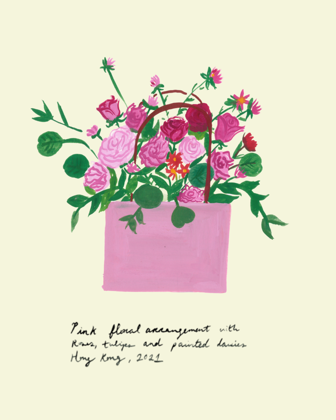 A floral arrangement by Musette Florals