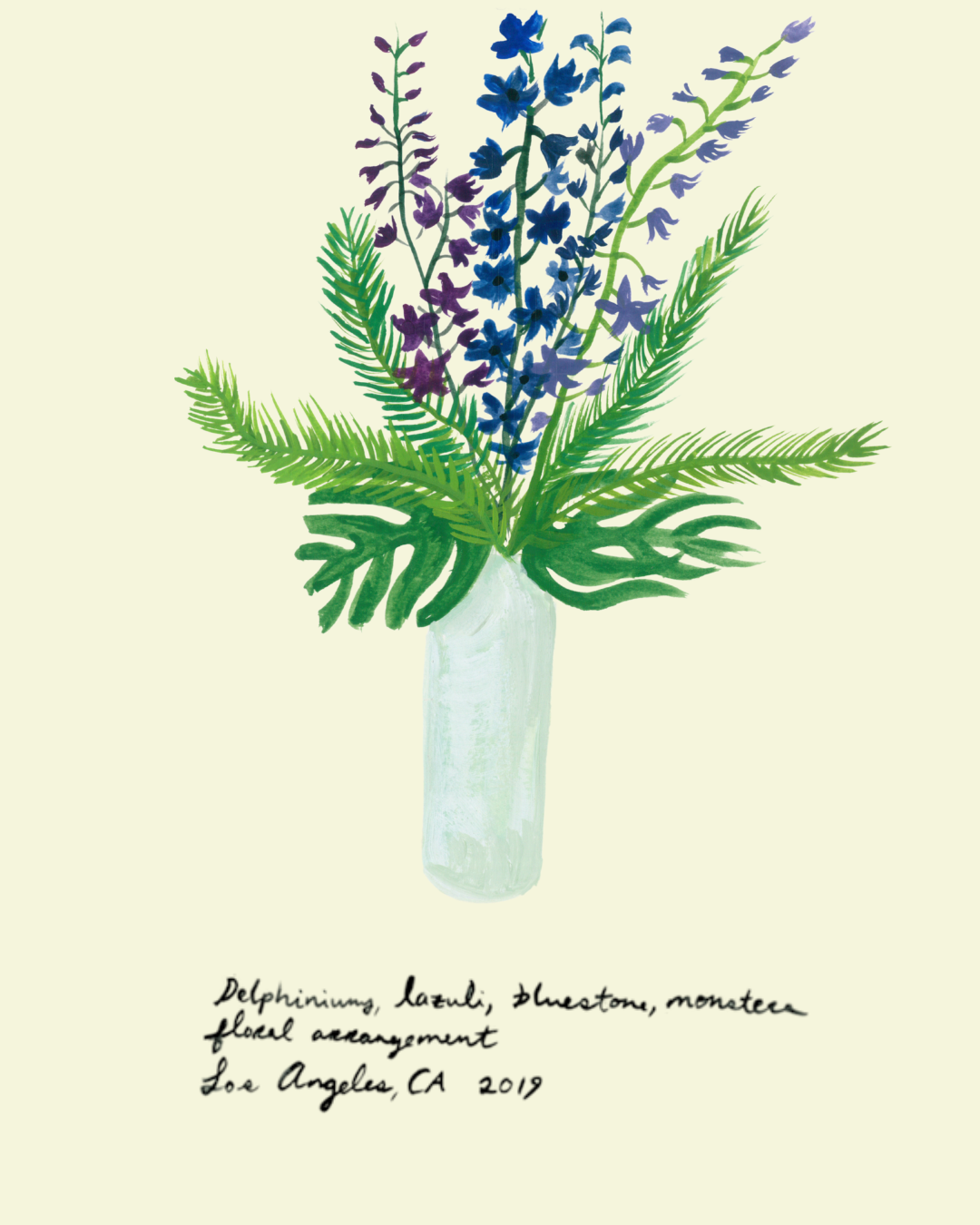 A floral arrangement by Musette Florals