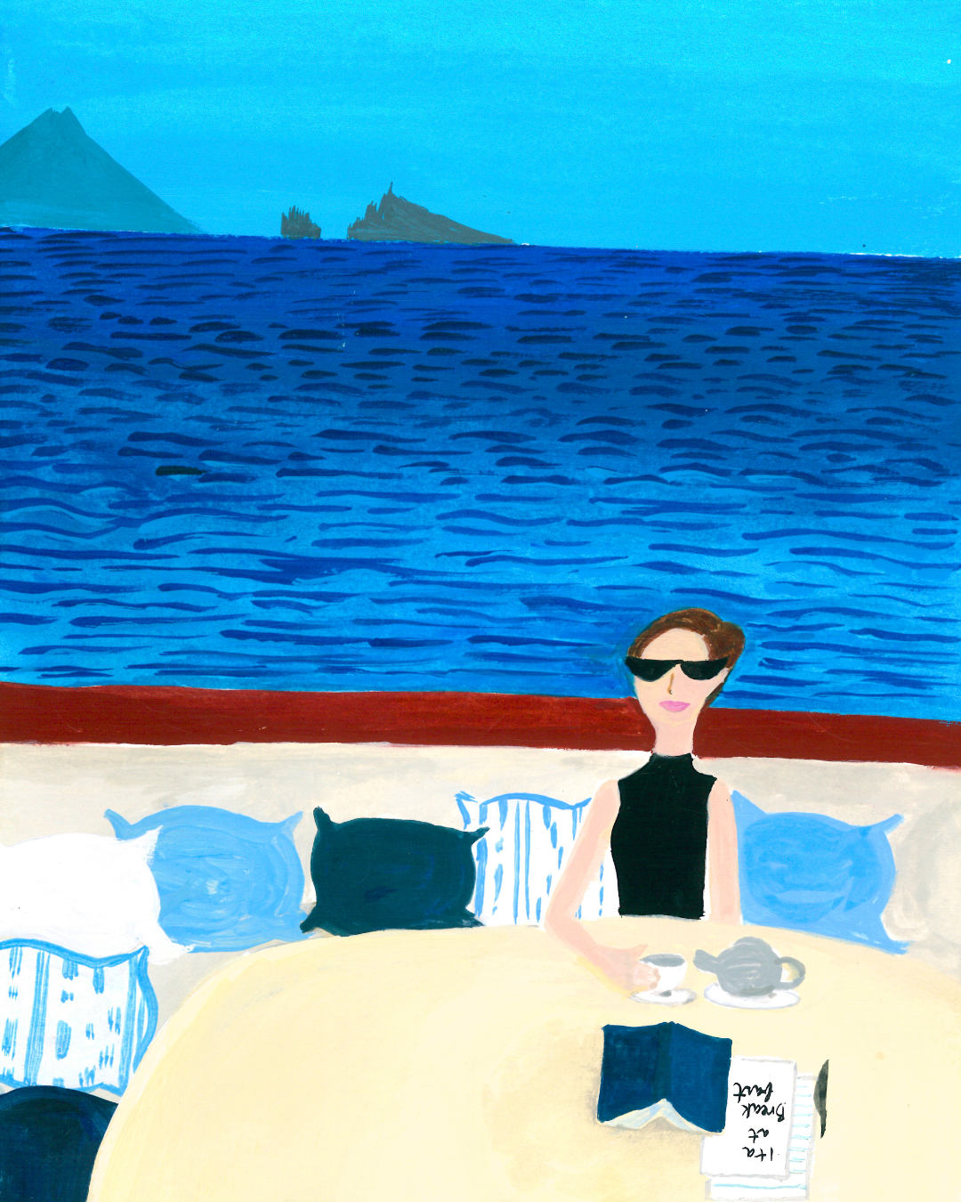 sailing around the Aeolian Islands