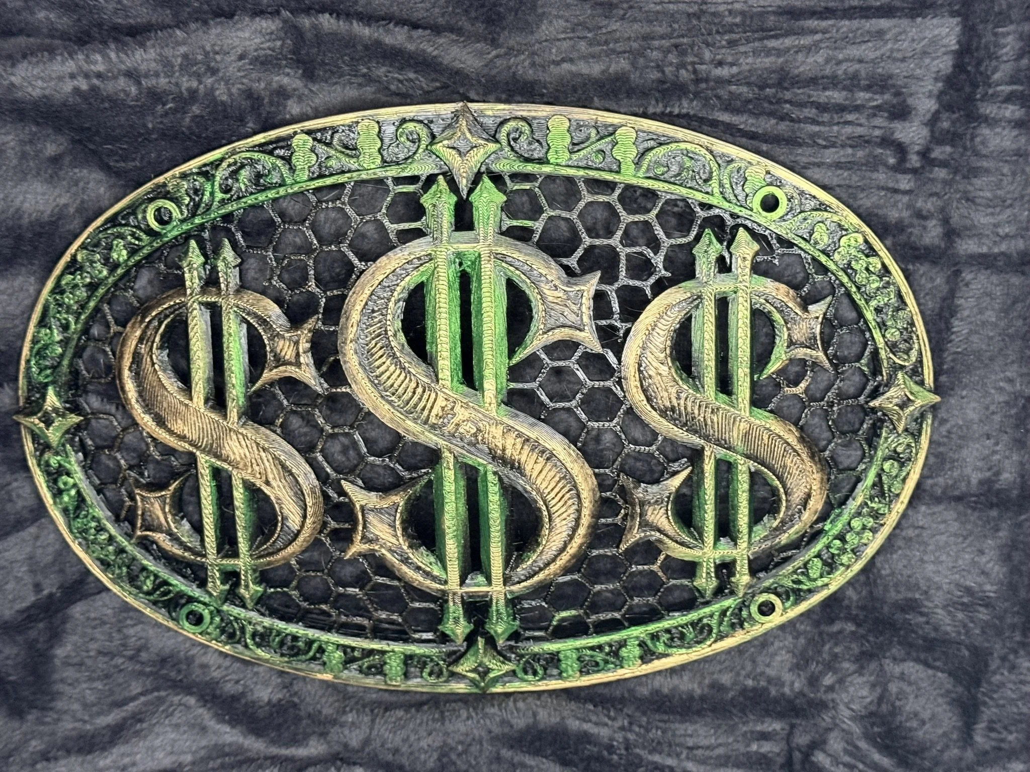 💰💰💰 THR3 MONEY 6×9 Pair (2) SPEAKER GRILLS 💰💰💰 BUILDER SHOW SERIES