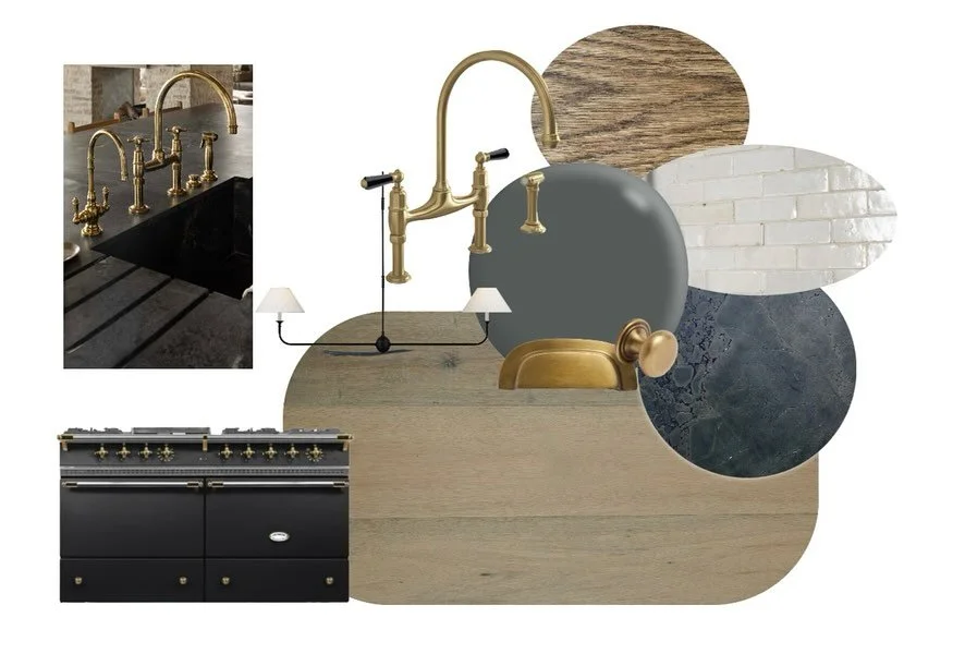 IN PROGRESS sneak peak of our Croydon Hills estate. The concept for this home is a rustic country home with modern touches. Key features include American oak joinery, natural stone and brass accents. Can&rsquo;t wait to share more soon ✨