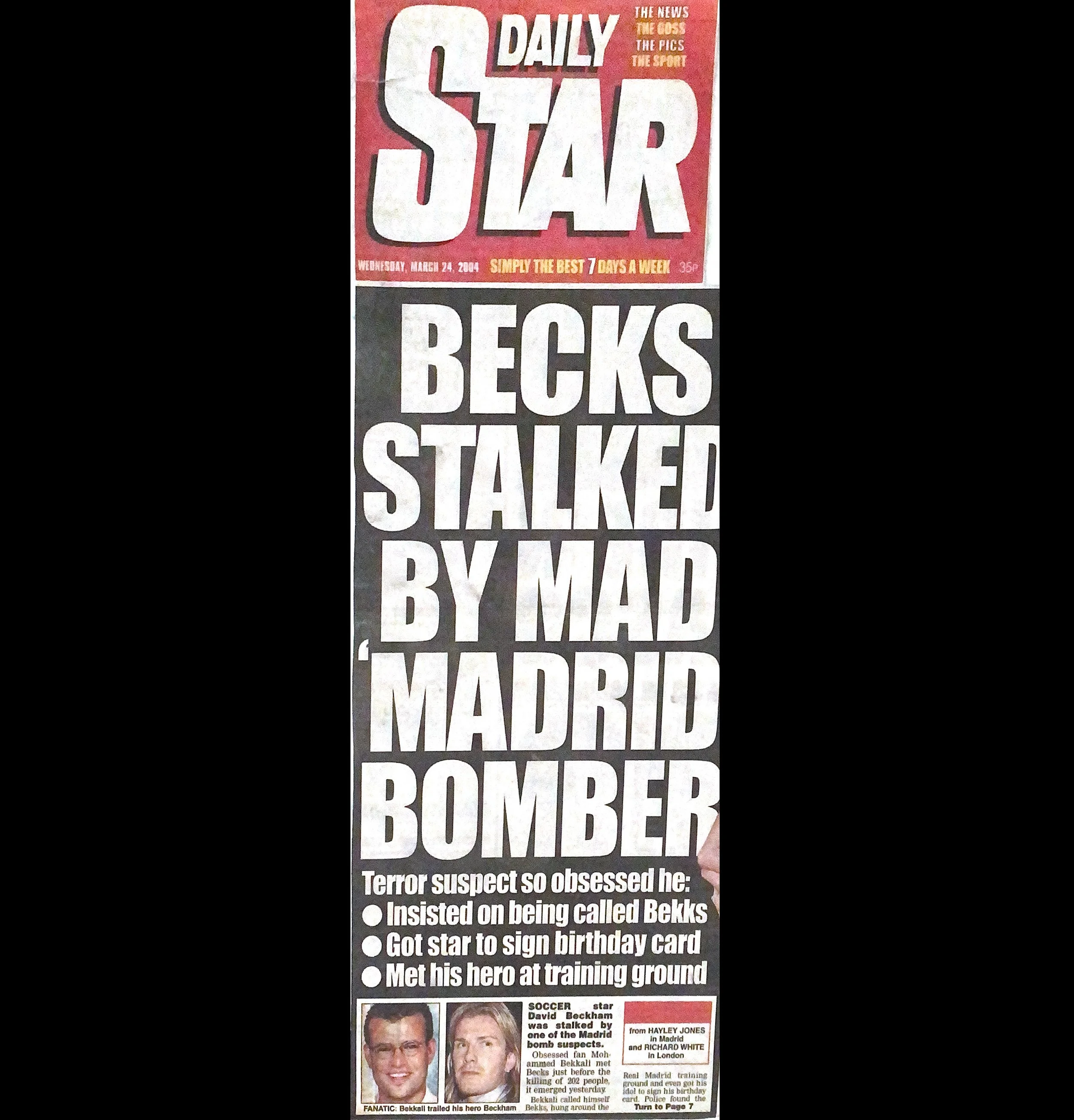 Daily Star cover story