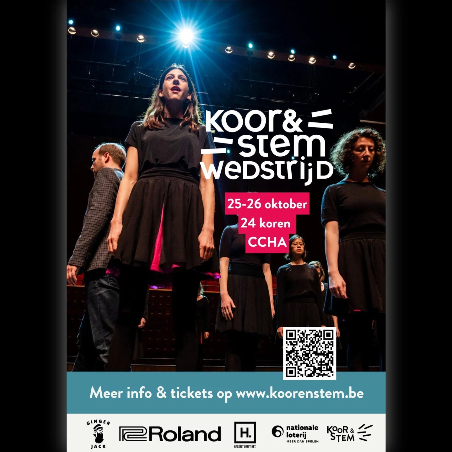 Wij zitten niet stil! Op zaterdag 25 oktober nemen we deel aan een wedstrijd georganiseerd door @koorenstem .
Zin om te komen luisteren en ons te steunen? Dat zouden we geweldig vinden!