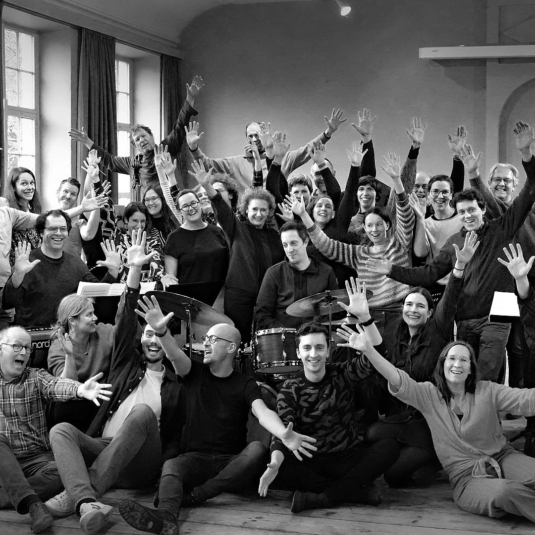 Onze koordag zit er op! Zalige, swingende momenten samen met het combo van de @vrtbigband