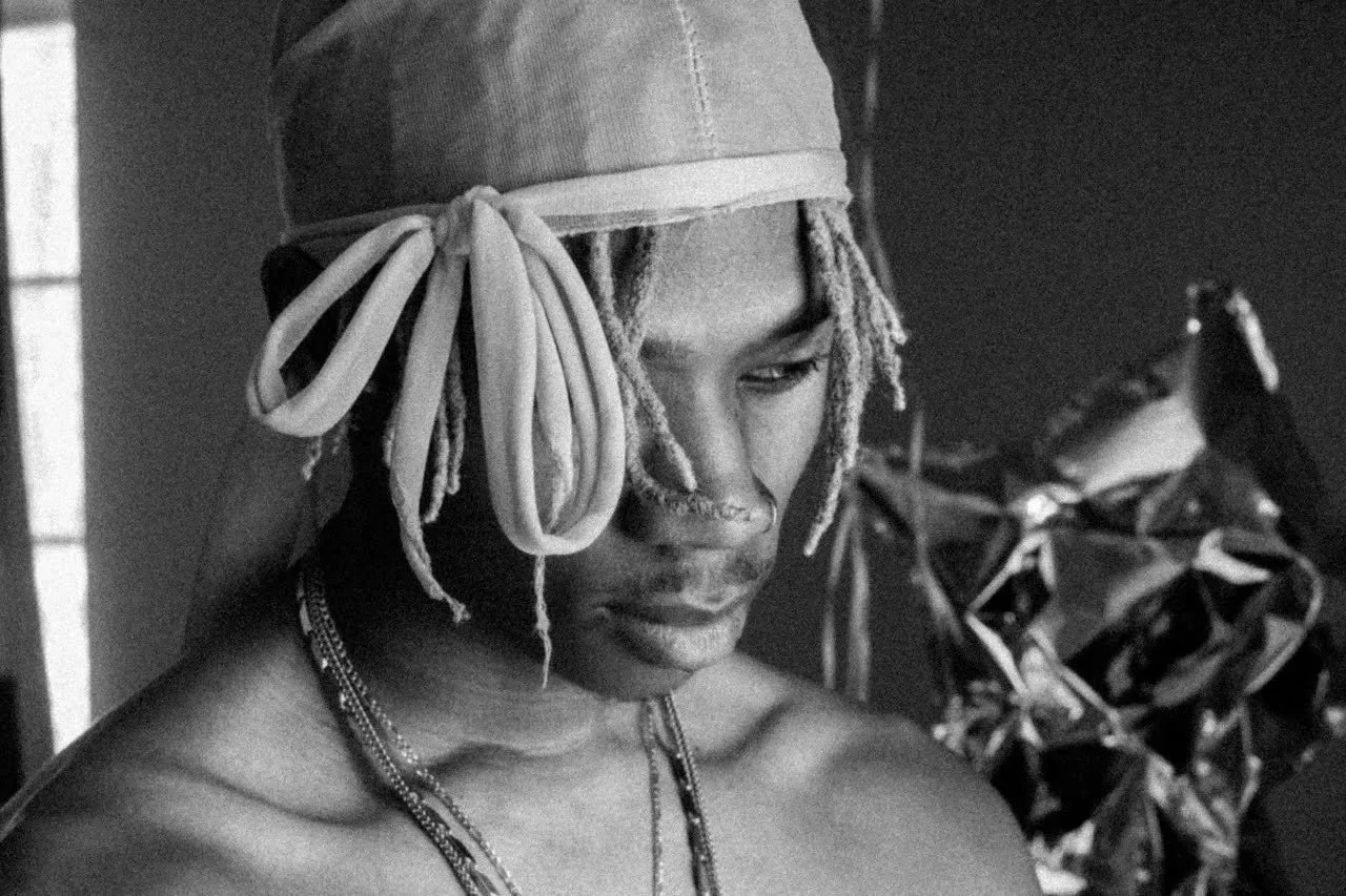 black and white portrait photography of a man cinematic moody style Los Angeles