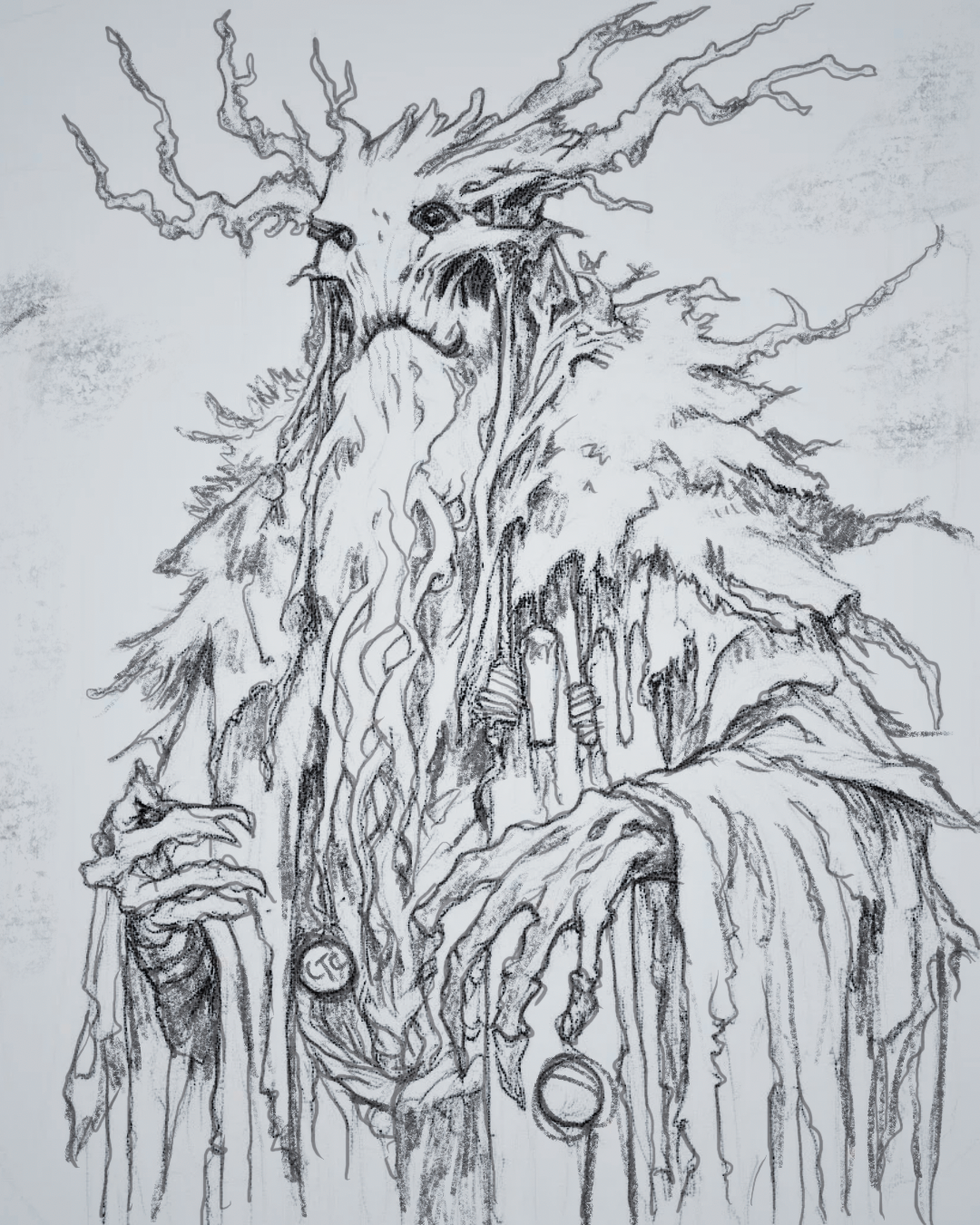 The ballad concerns Thornwick, a figure I have encountered in no fewer than seven regional variants across MirMarnia. Each version differs slightly - in one he is described as having skin of birch rather than oak, in another he speaks aloud rather th