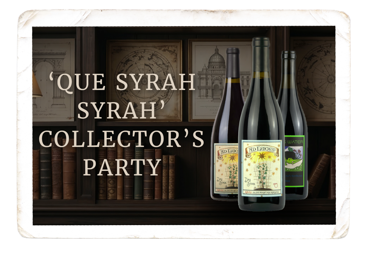 Que Syrah Syrah Collection Party
