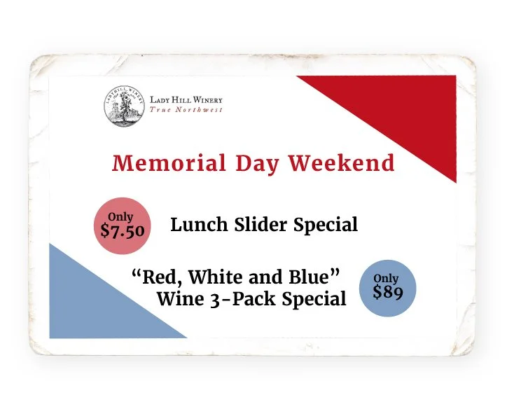Memorial Day Weekend Special