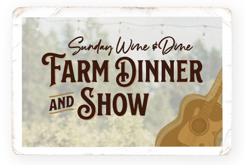 Sunday Wine &amp; Dine Farm Dinner and Show: September 