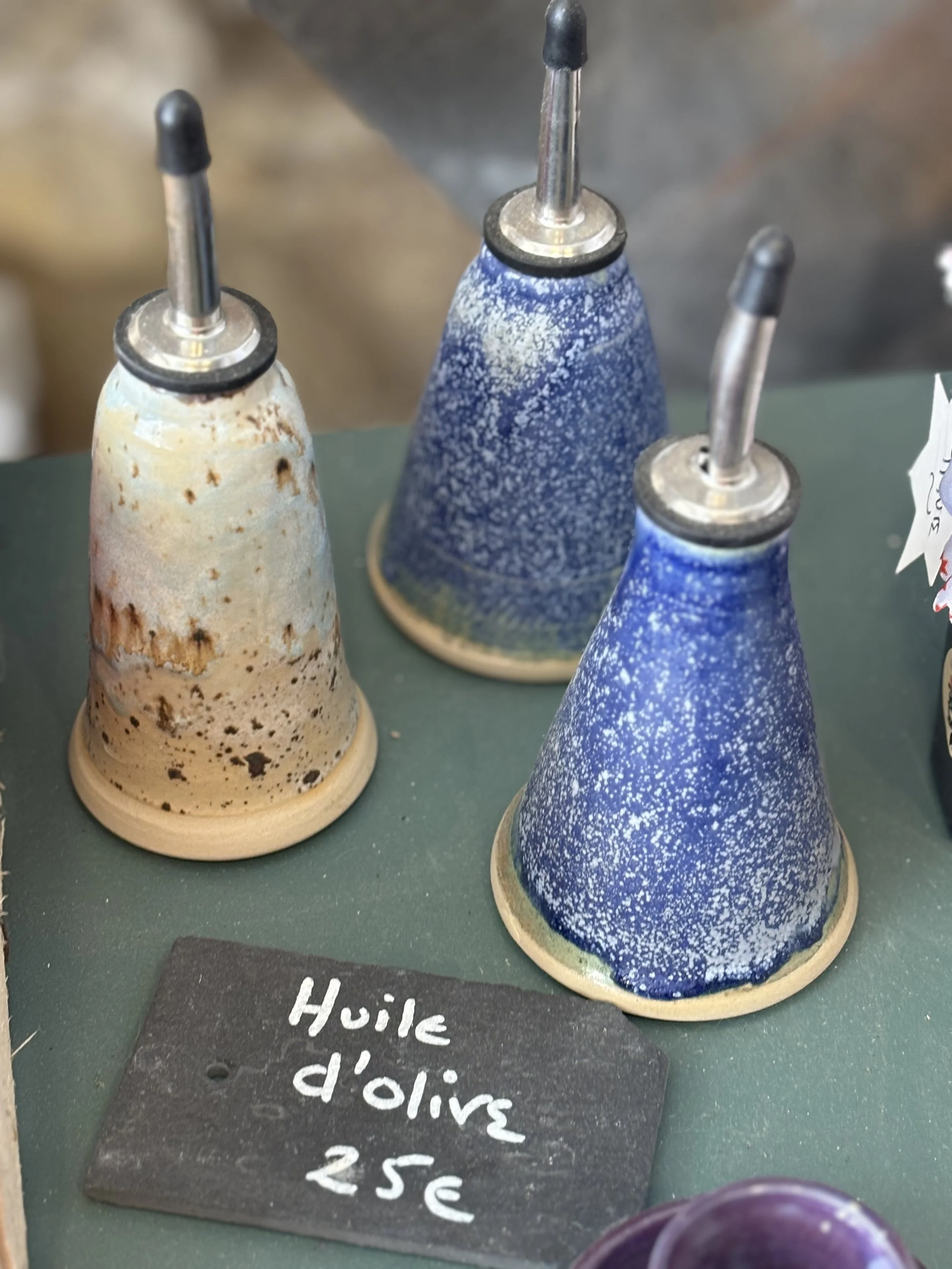 Olive oil dispensers