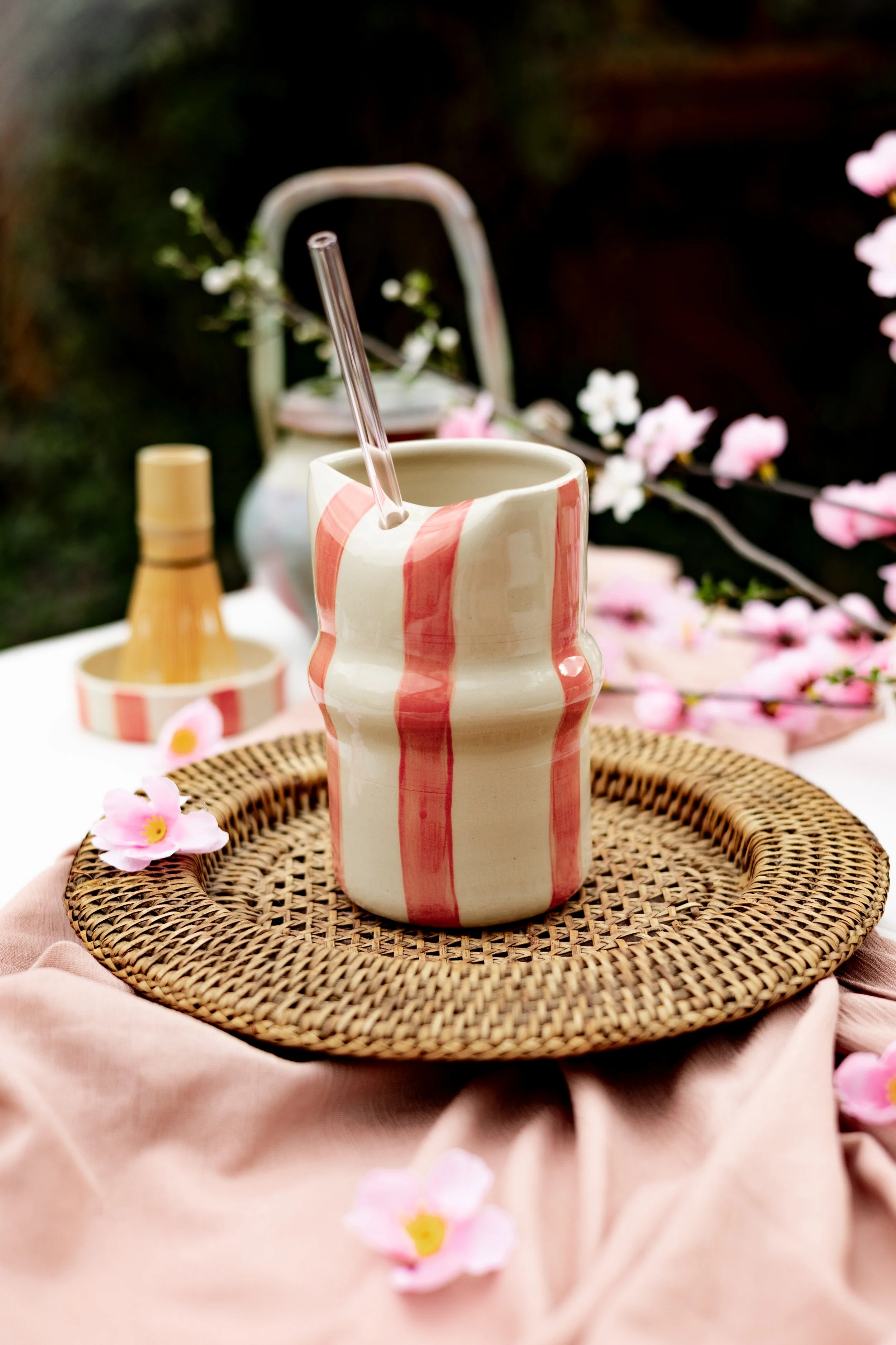 🌸 Mug nomade à paille — 40 cl