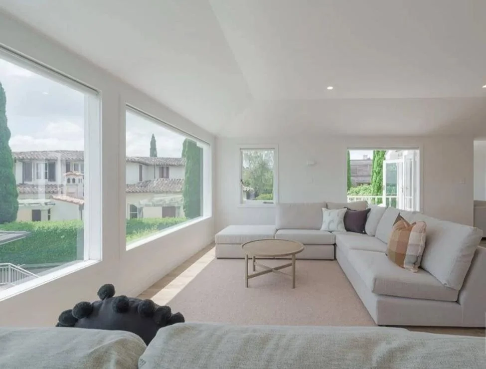 Upstairs living