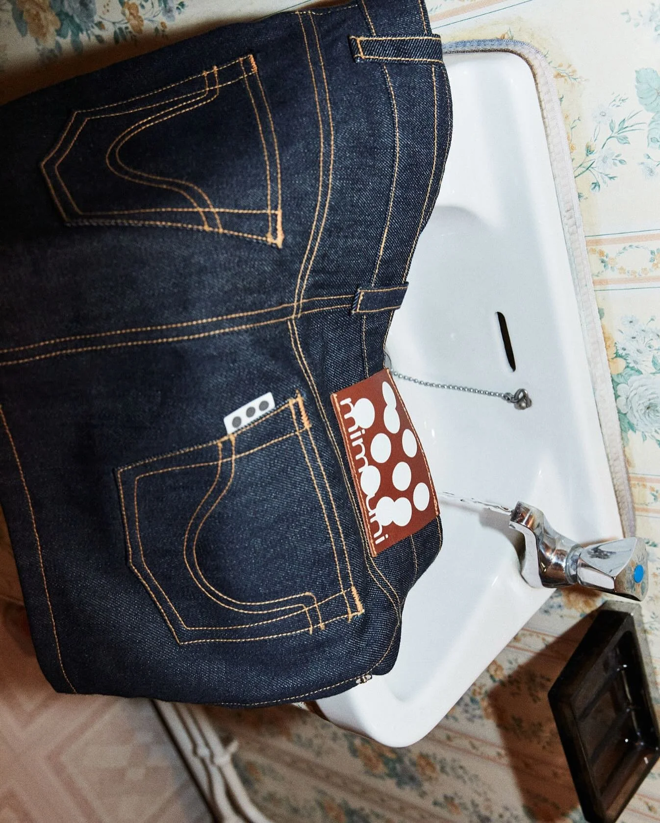 A sink. A skirt. Nothing else.
Water runs. The denim stays.
Now available. www.mimouni.store

Creative director @camille_mimouni 
Photography @roseguiheux