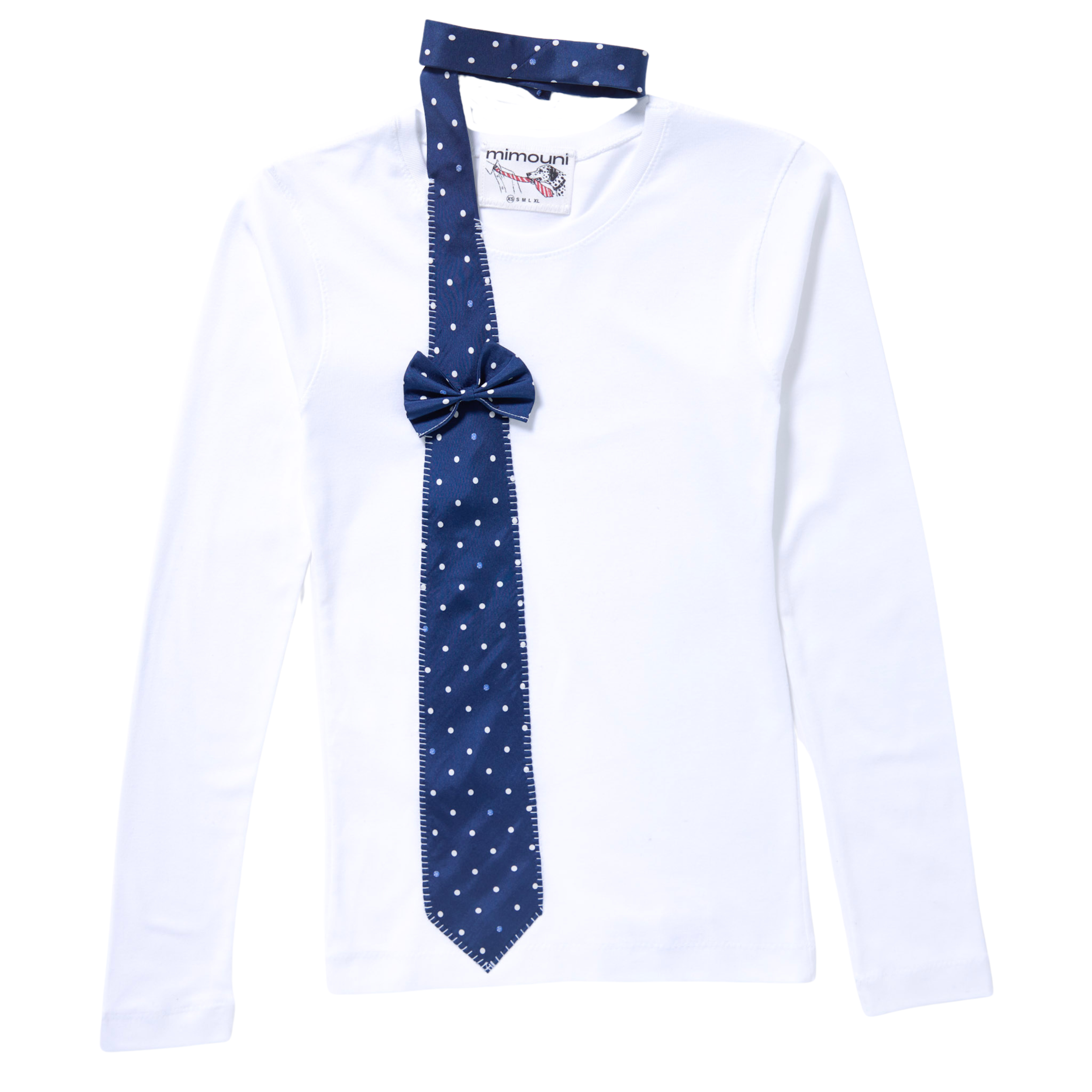 Long-sleeve ¨Collar Knot¨  SIZE XS