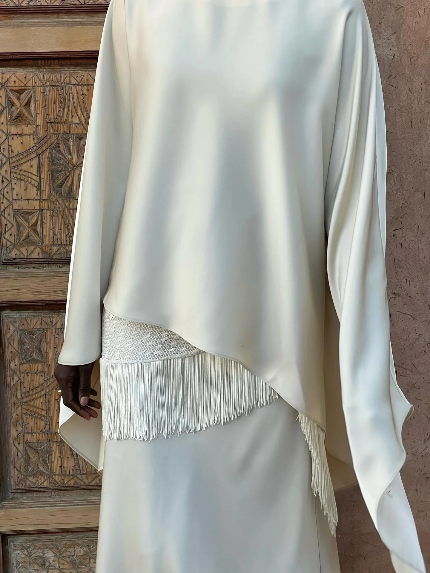 Stylist view on set in Marrakesh for @merrachi 🤍