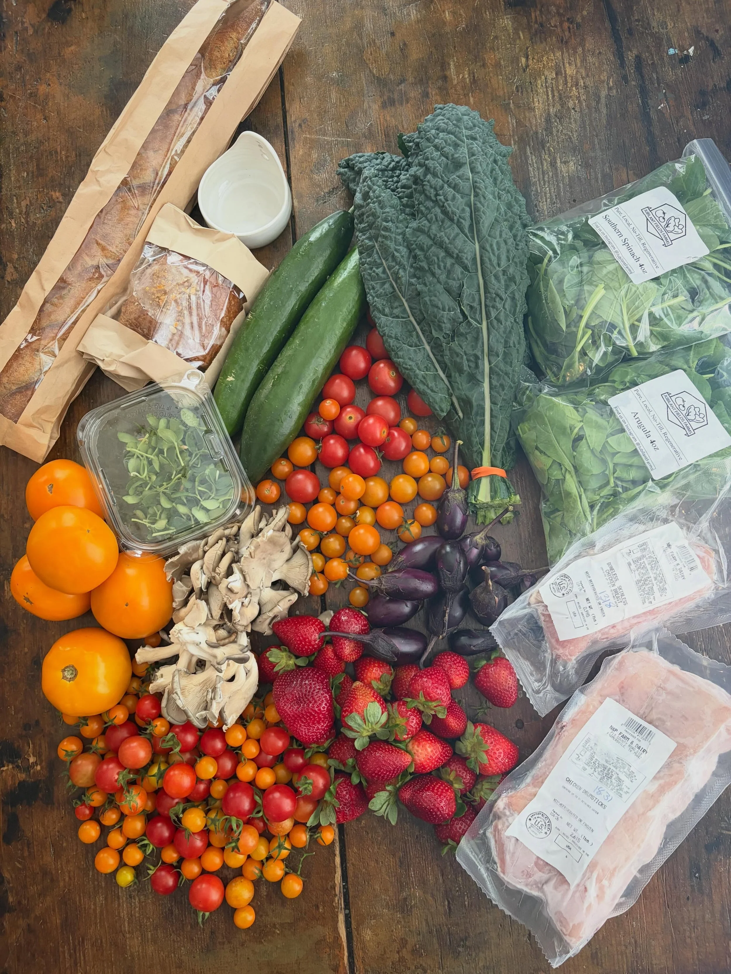 Obsessed. LET THERE BE COLOR! #eatlocal #regenerativefarming #eatlikeafarmer