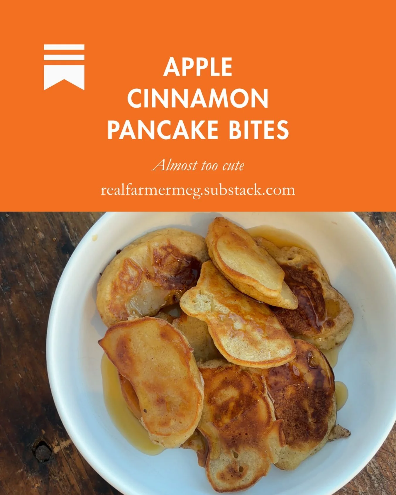 ICYMI - new recipe is up in my free Substack, link in profile!