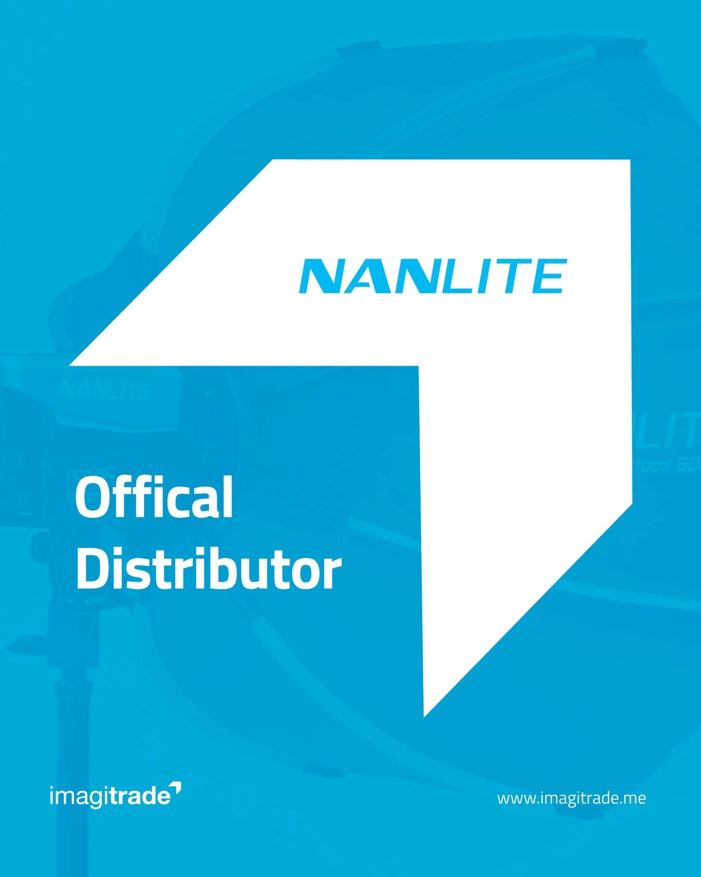 Imagitrade is proud to be the official distributor of Nanlite, offering cutting-edge lighting solutions for photographers and videographers. Illuminate your creativity with precision and power.

#Nanlite #OfficialDistributor #Imagitrade #LightingSolu