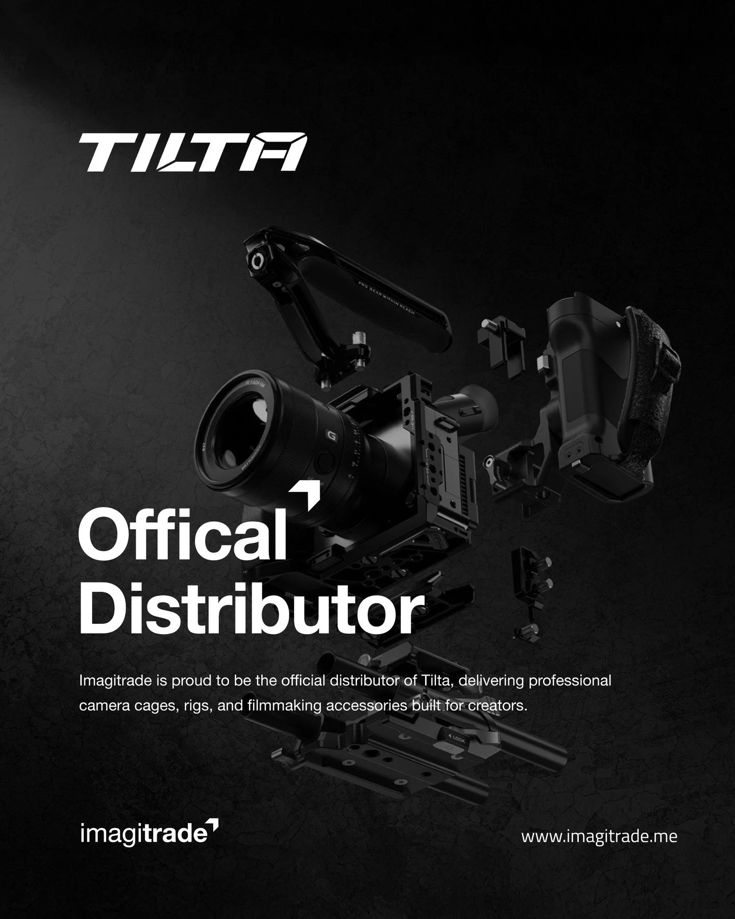 Imagitrade is proud to be the official distributor of Tilta, delivering professional camera cages, rigs, and filmmaking accessories built for creators.
=================
#titla
#filmmaker
#imagitrademe