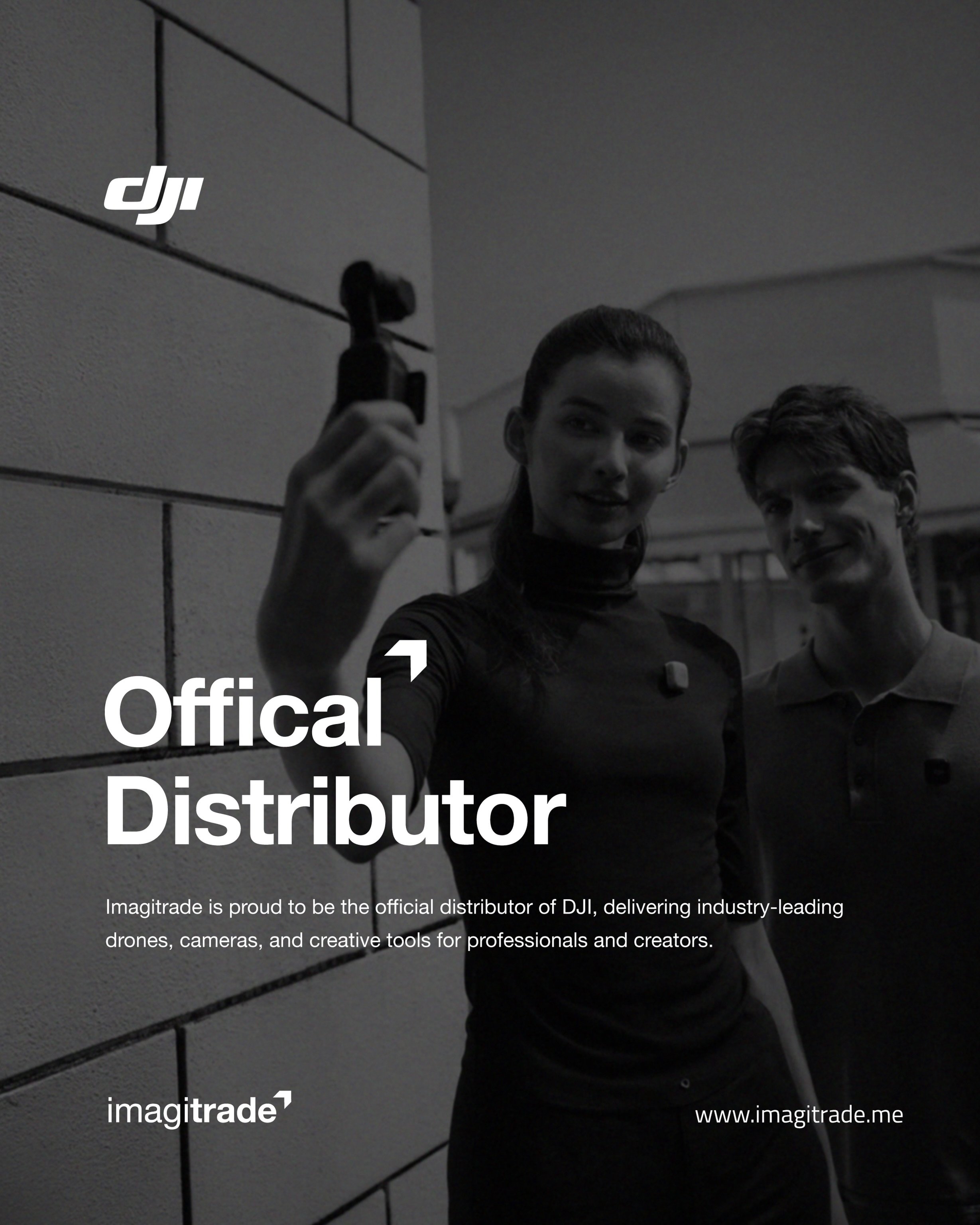 Imagitrade is proud to be the official distributor of DJI, delivering industry-leading drones, cameras, and creative tools for professionals and creators.
===================
#dji
#imagitrademe