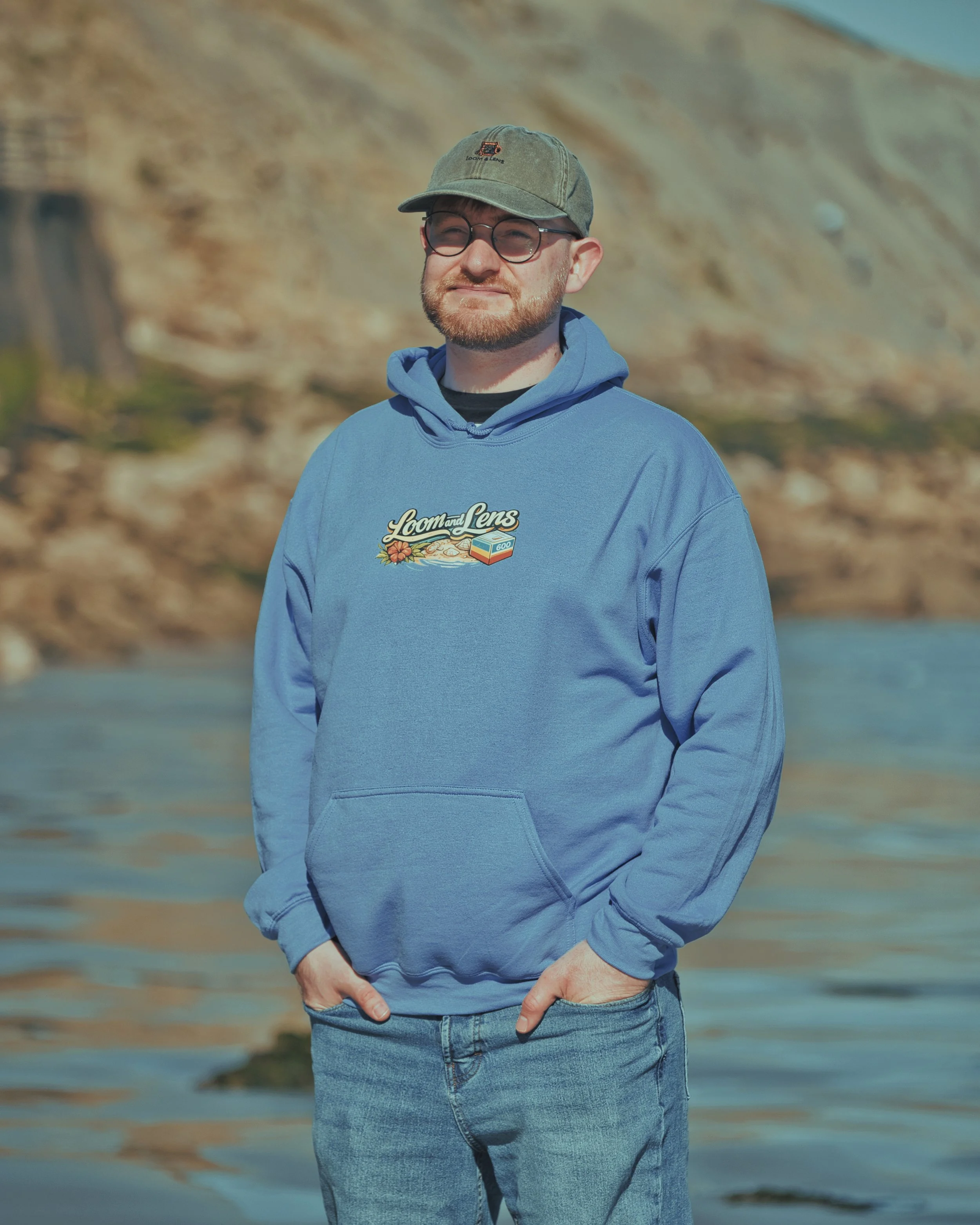 Loom and Lens - Saltwater Shimmer Hoodie